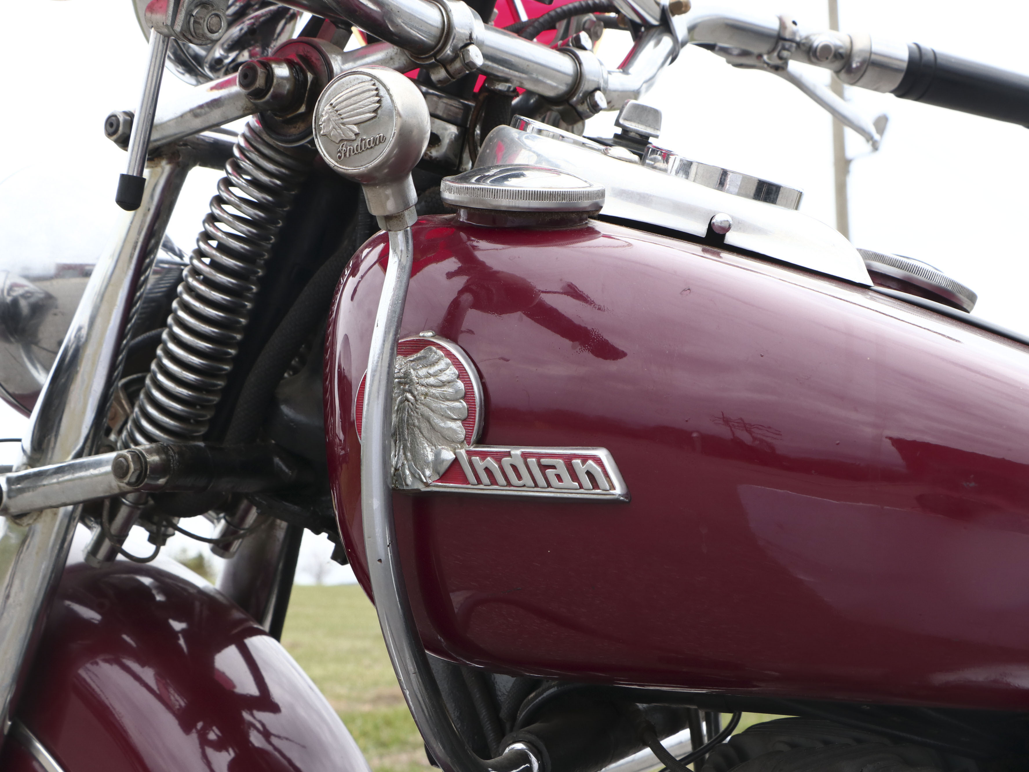 1946 Indian Chief 74 Motorcycle