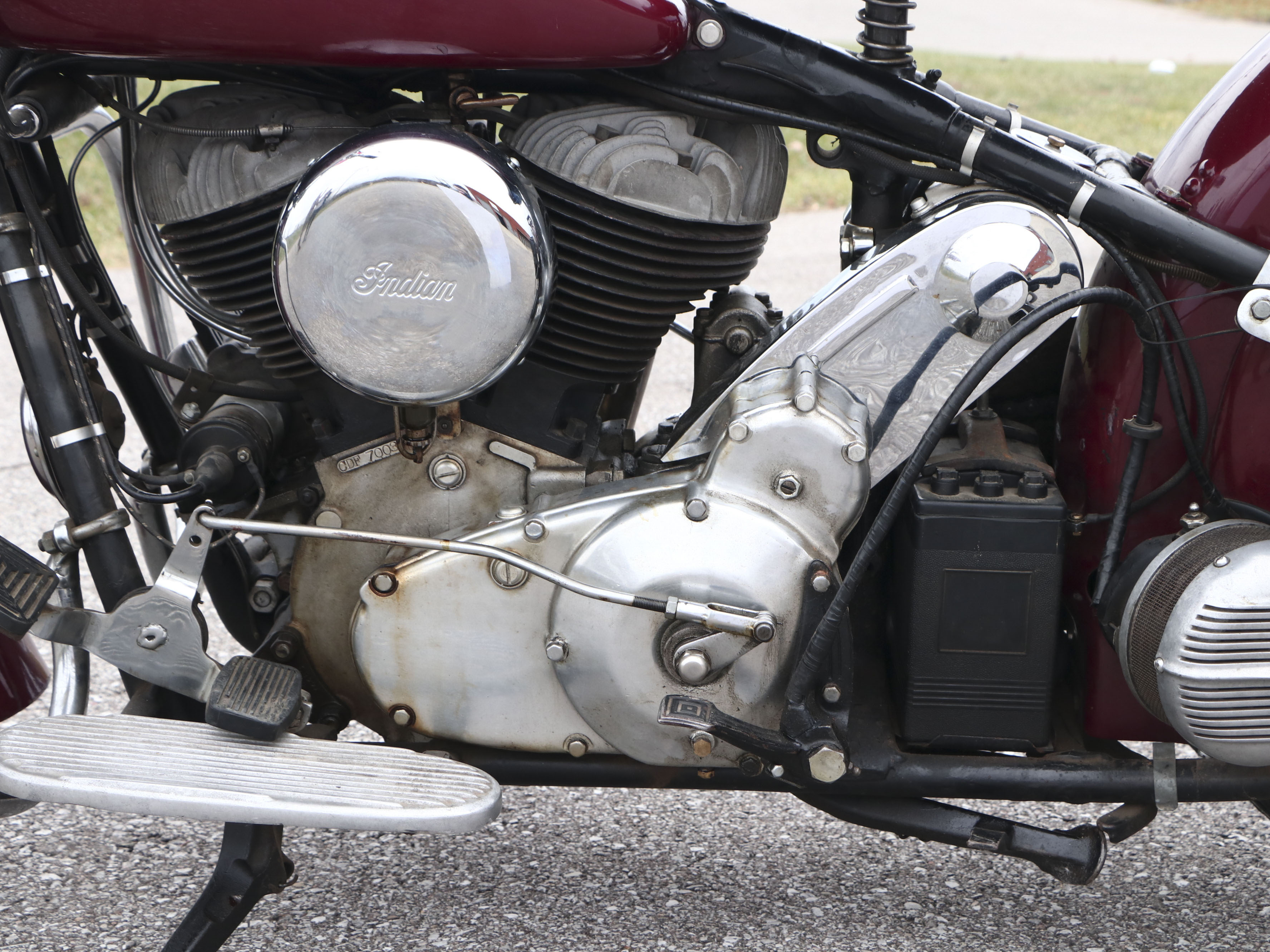 1946 Indian Chief 74 Motorcycle