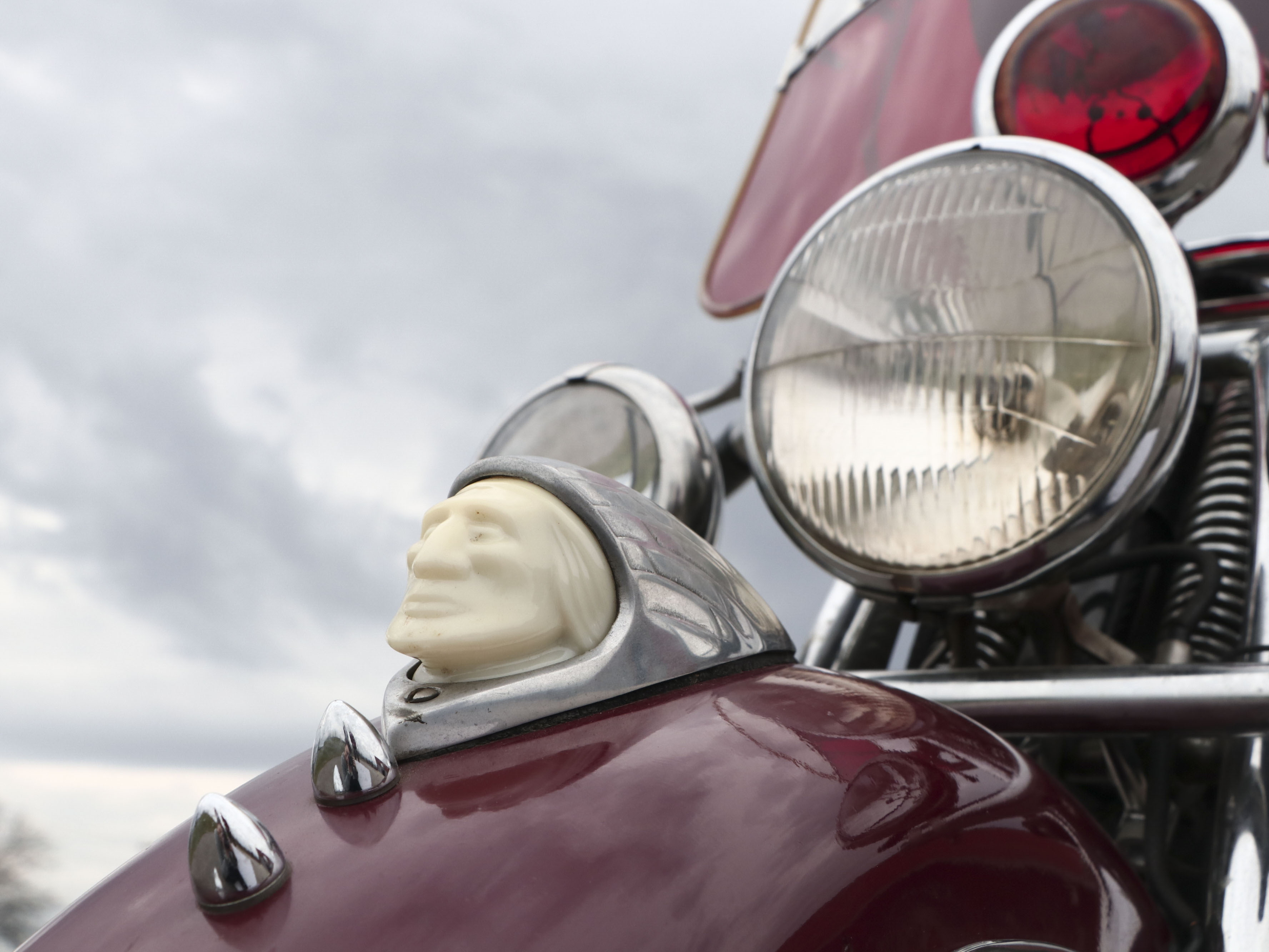 1946 Indian Chief 74 Motorcycle