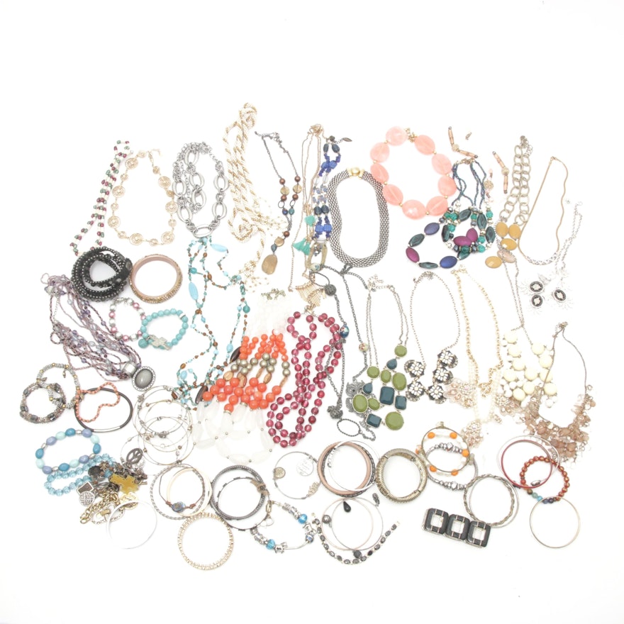 Jewelry Assortment Featuring Juicy Couture, Lucky Brand and Coldwater Creek