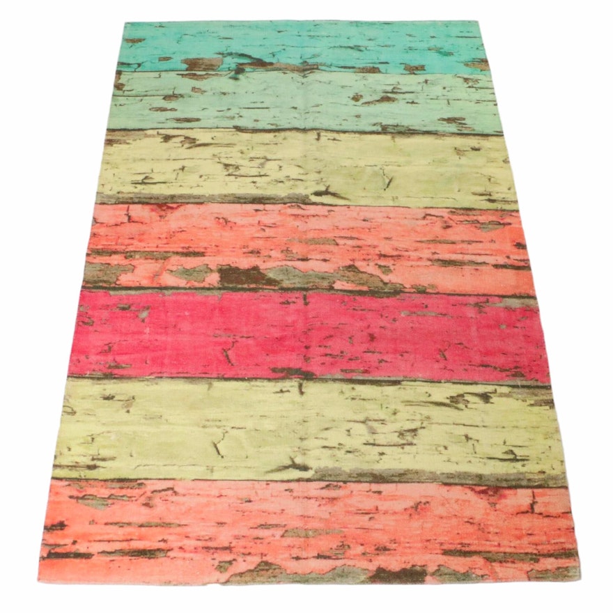 5'2 x 7'10 Tufted Abstract Rug