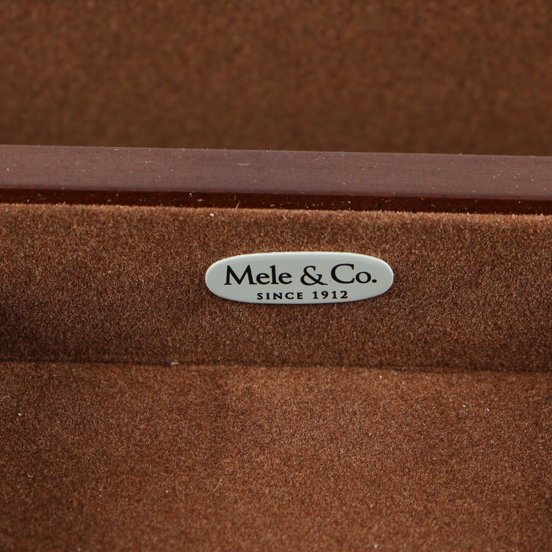 Mele & Co. Wooden Jewelry Box, Contemporary