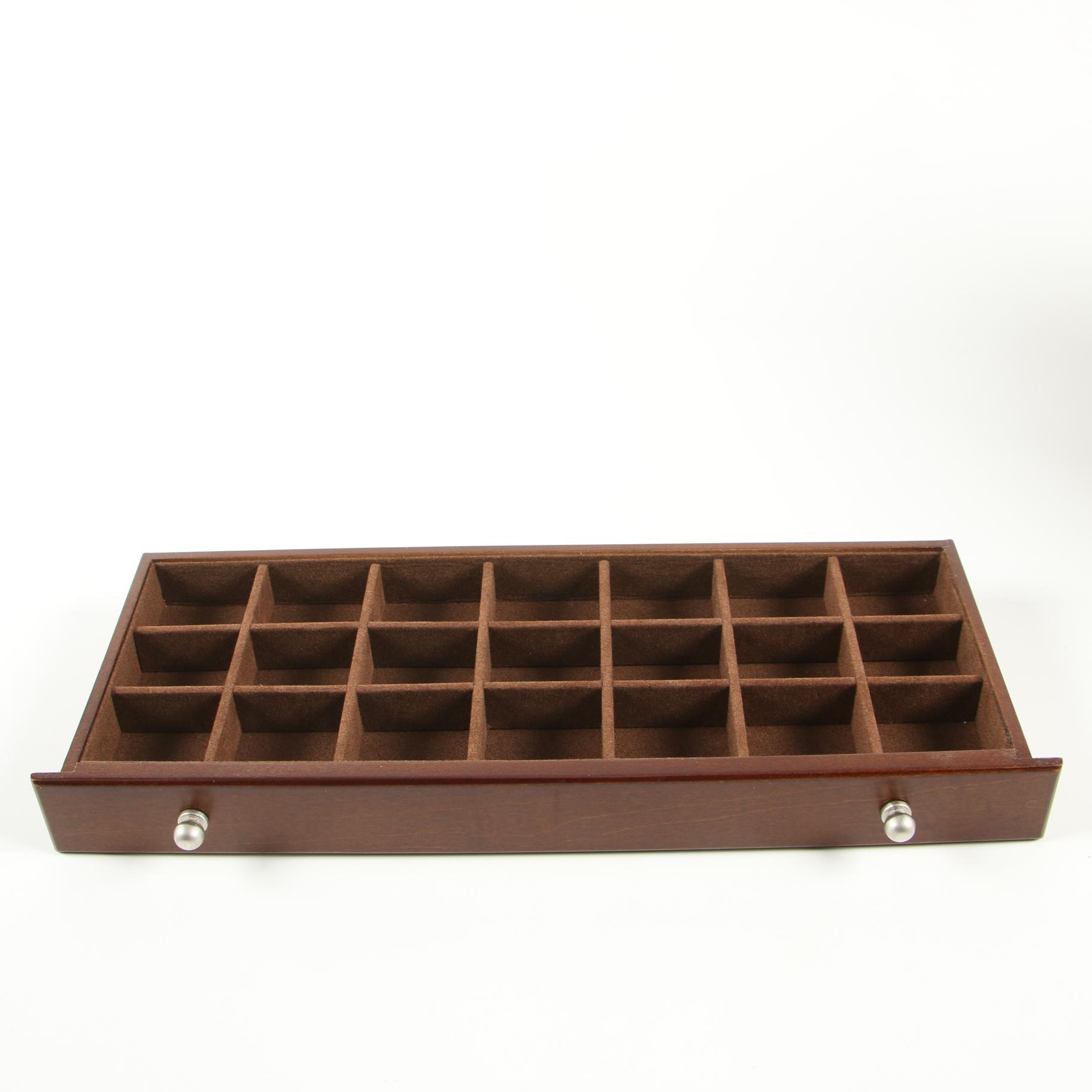 Mele & Co. Wooden Jewelry Box, Contemporary