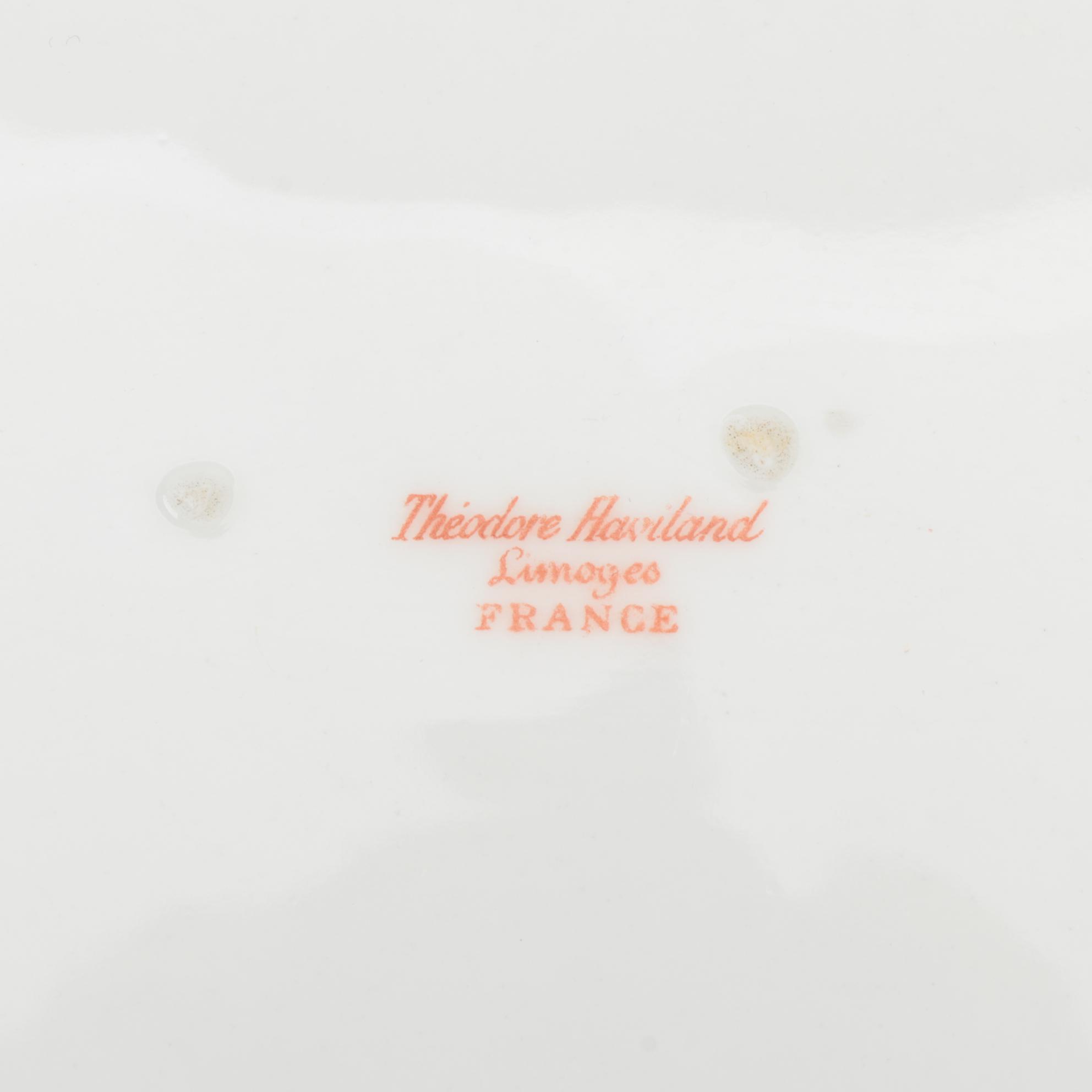 European Floral Dinnerware and Serving Pieces Including Limoges