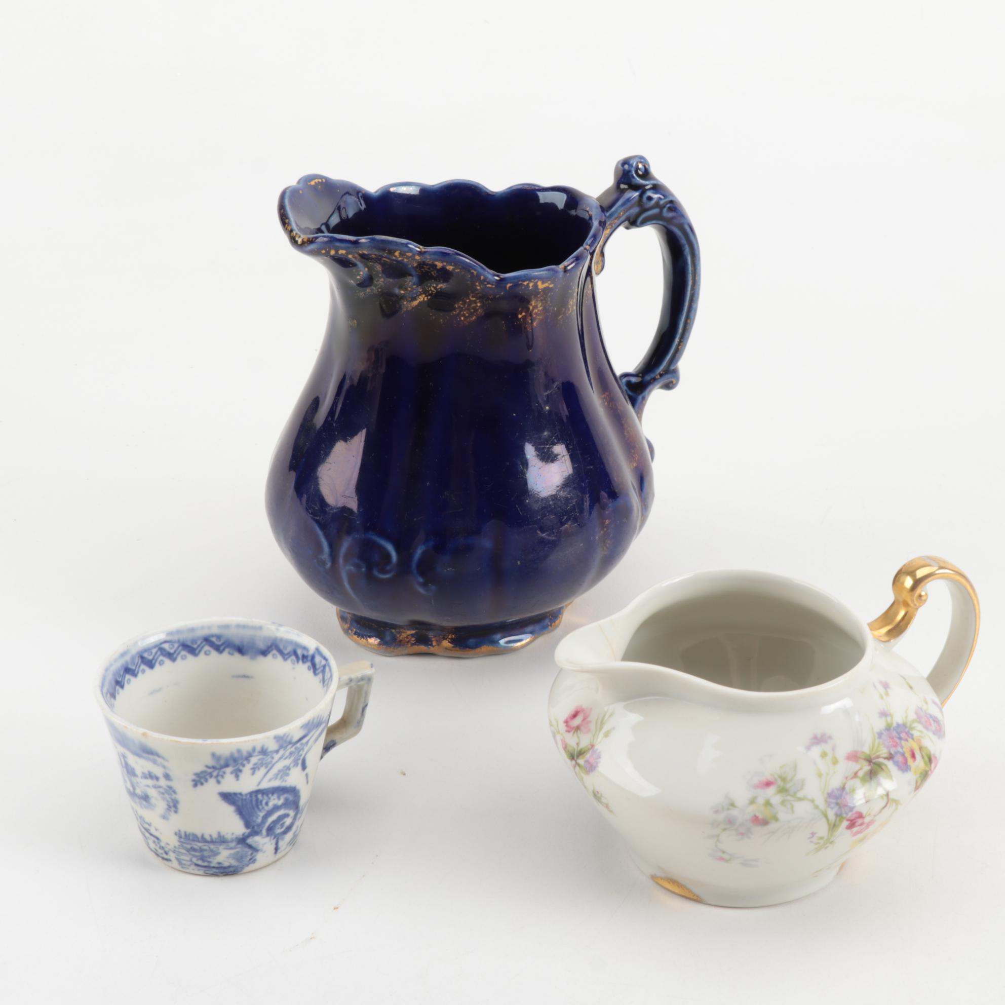 European Floral Dinnerware and Serving Pieces Including Limoges