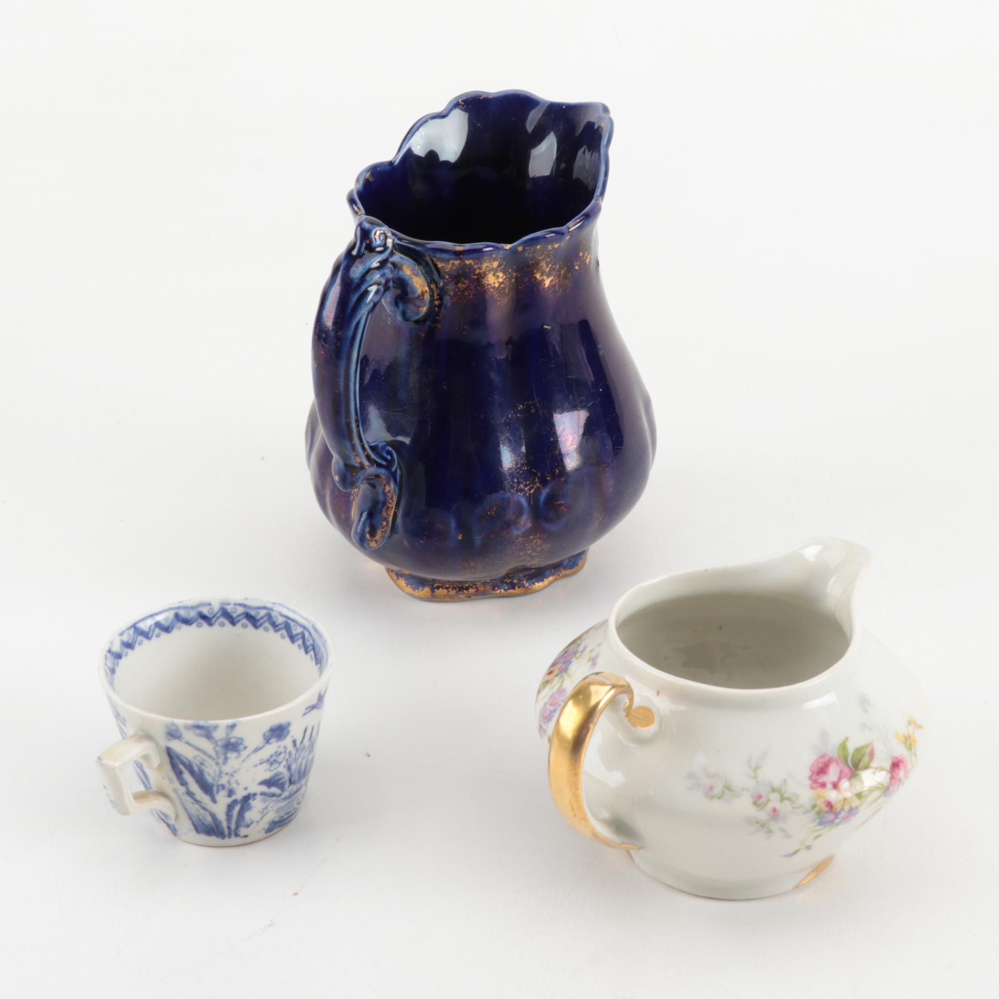 European Floral Dinnerware and Serving Pieces Including Limoges