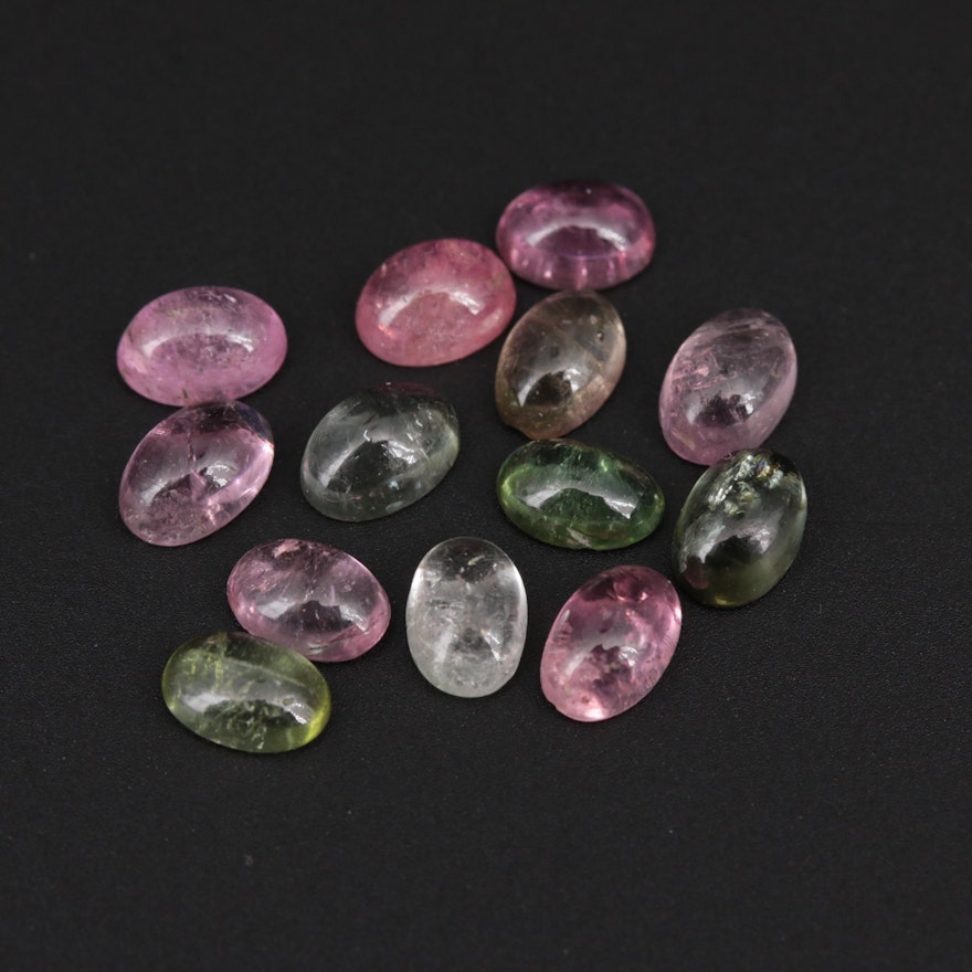 Loose 7.33 CTW Tourmaline Gemstones