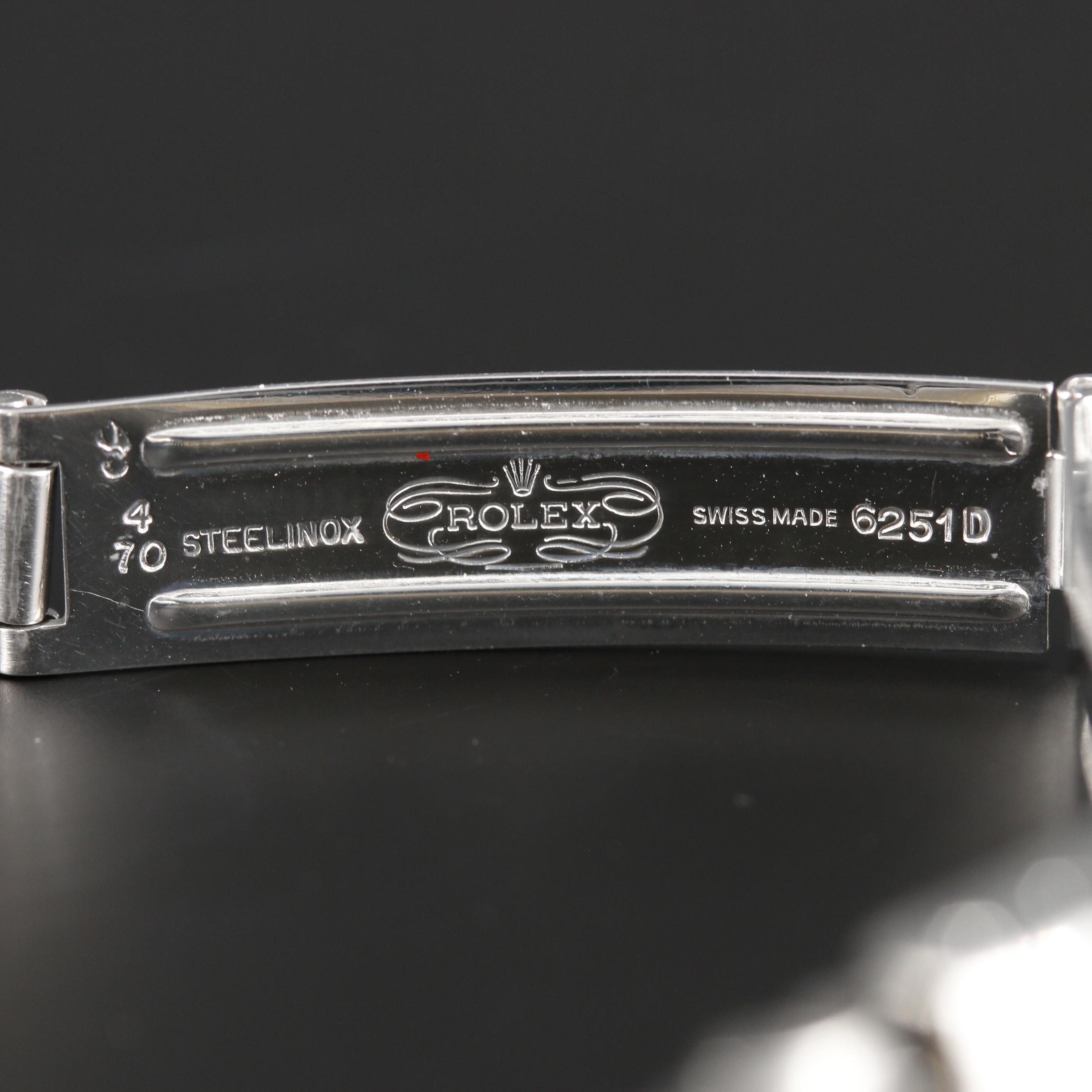 Rolex Date 6517 14K Gold And Stainless Steel Automatic Watch, Vintage