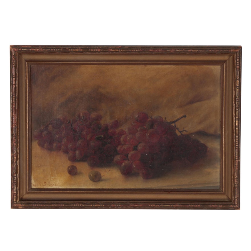 Still Life with Grapes Oil Painting, 1903