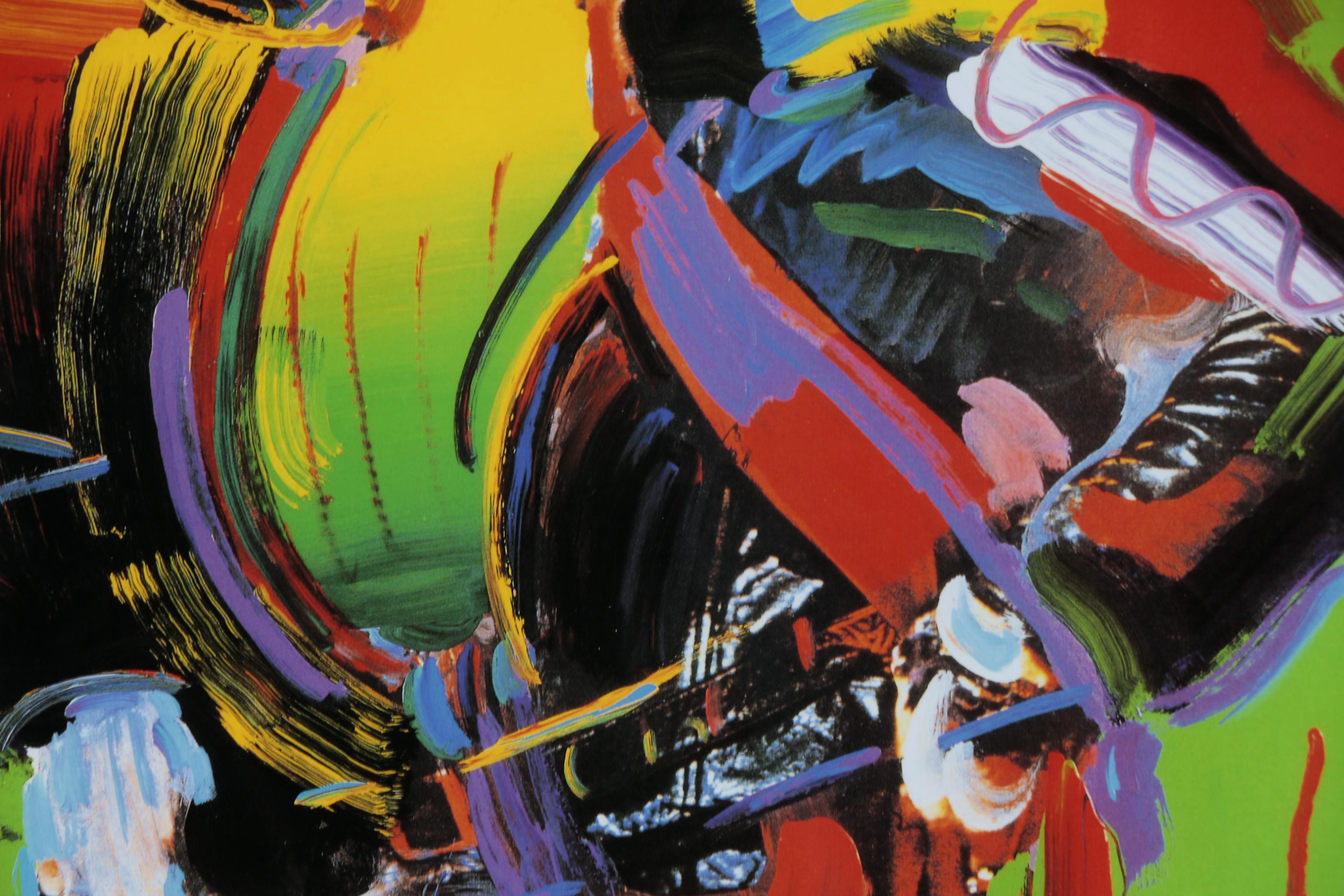 Peter Max Giclée "Mick Jagger"