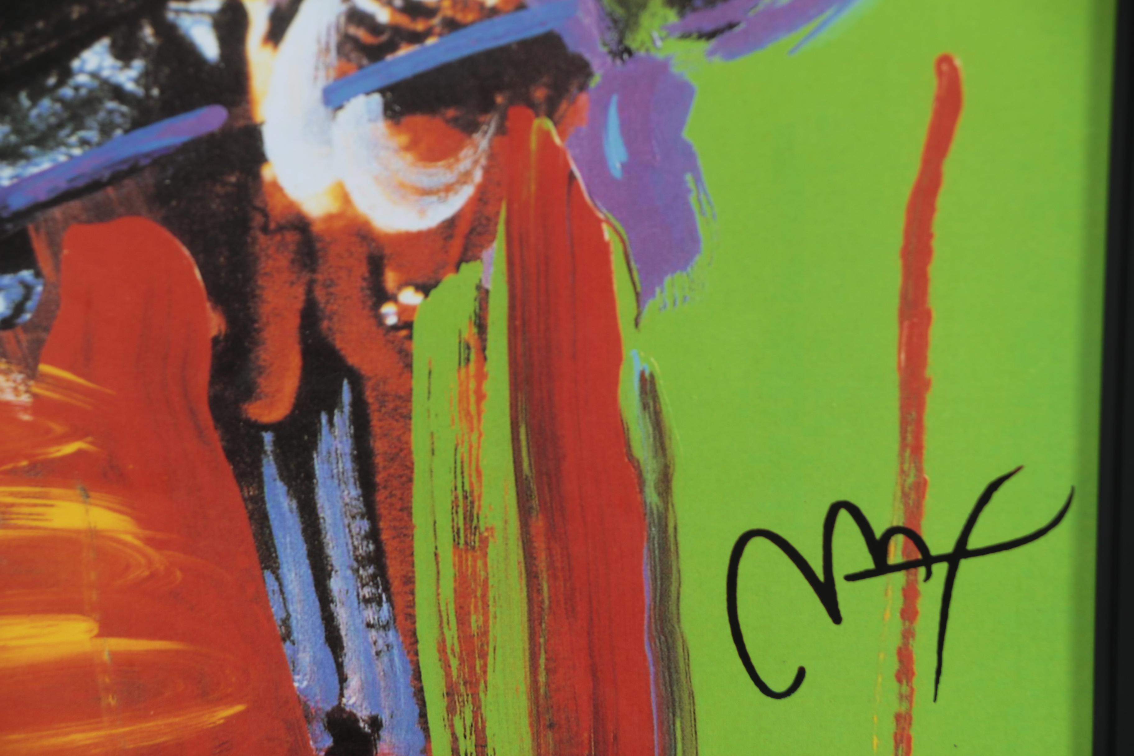 Peter Max Giclée "Mick Jagger"