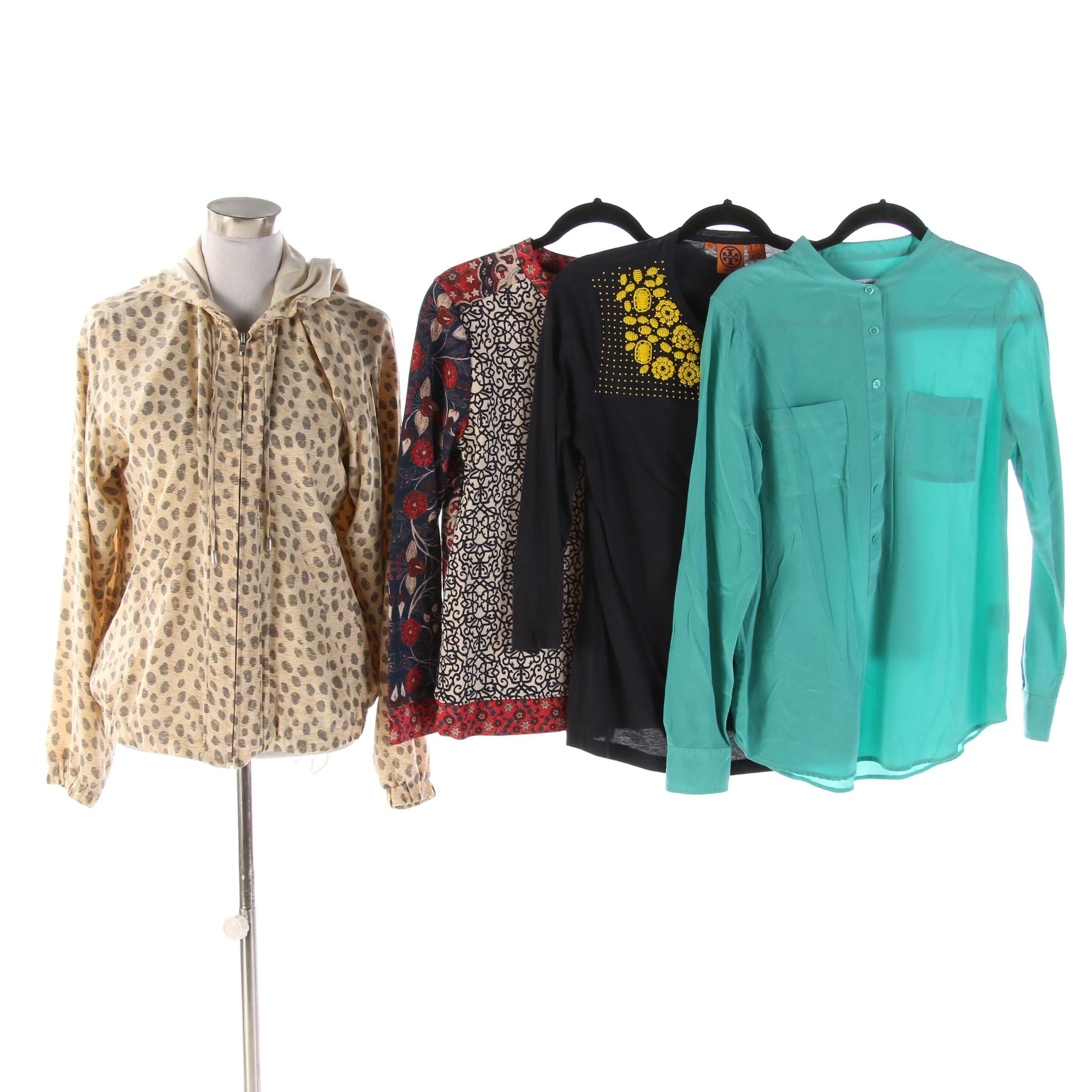 Tory Burch and Equipment Tops, Hoodie and Sweater