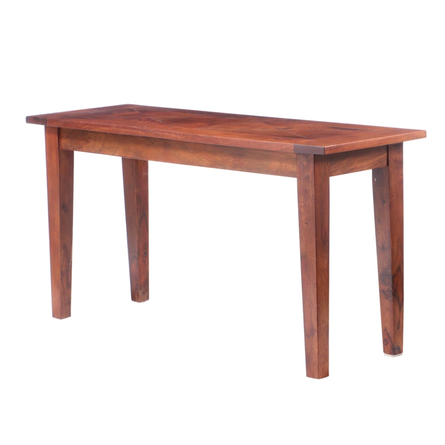 Mahogany Sofa or Console Table, Contemporary