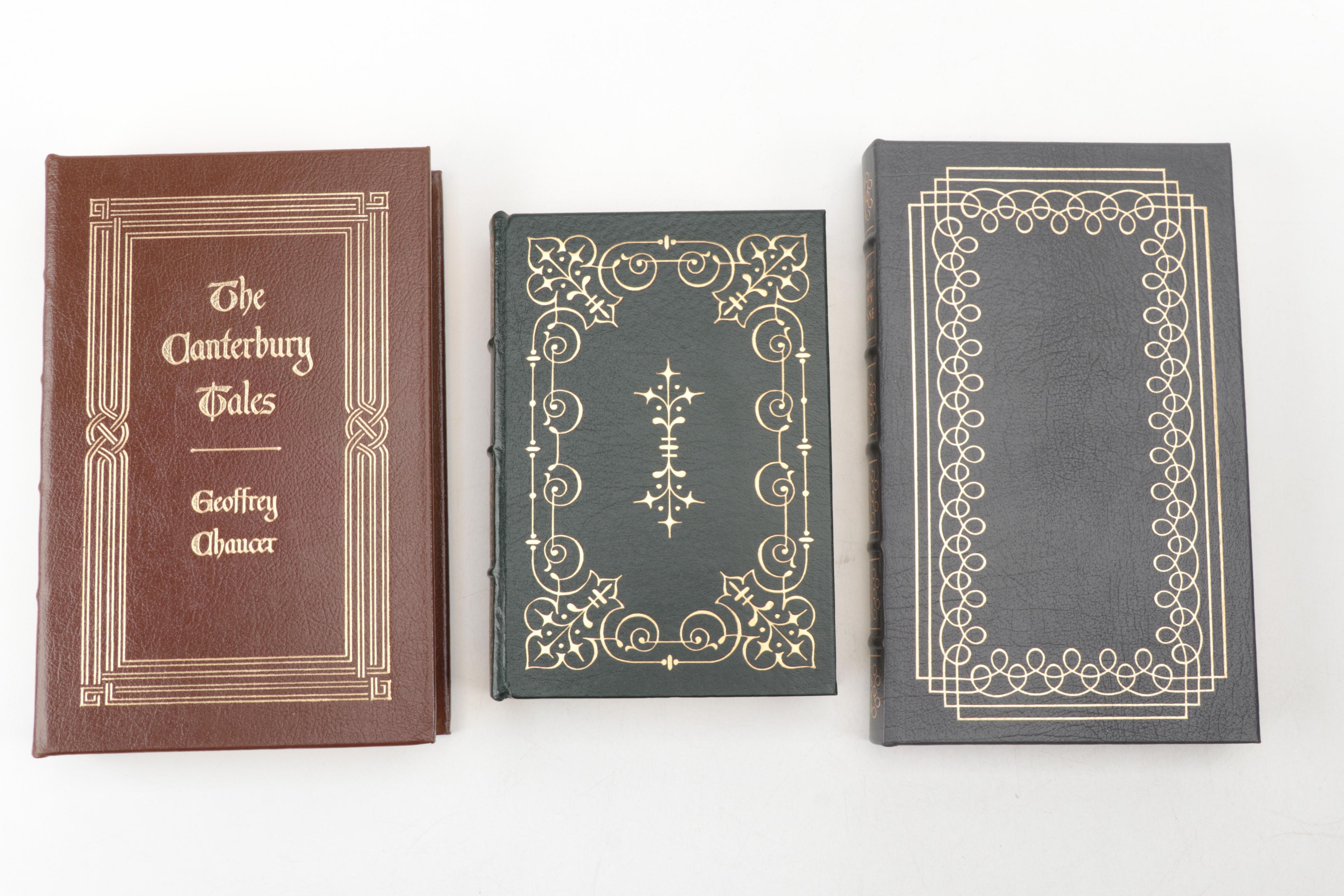 Easton Press Leather Bound Series "The 100 Greatest Books Ever Written"