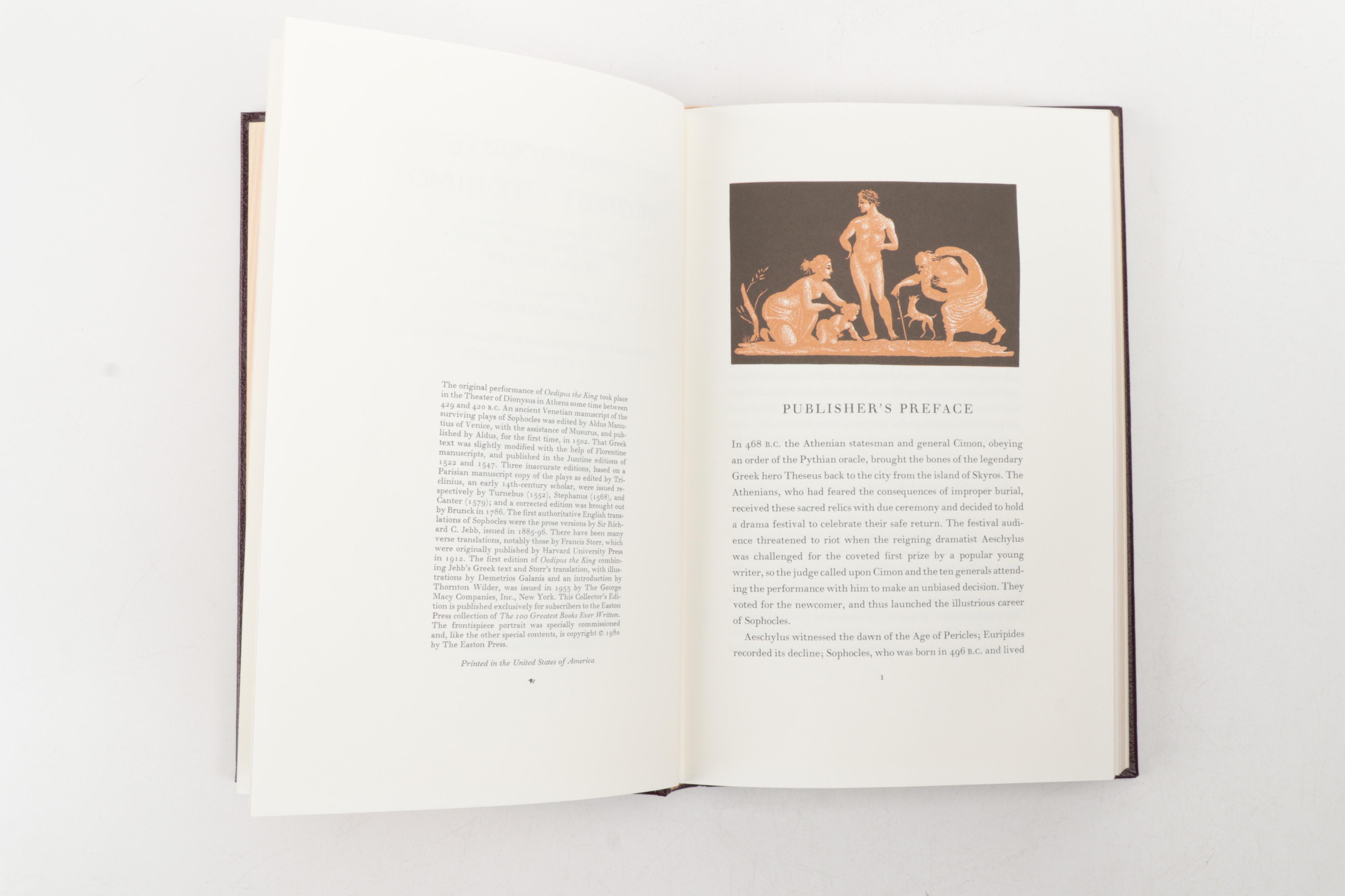 Easton Press Leather Bound Series "The 100 Greatest Books Ever Written"