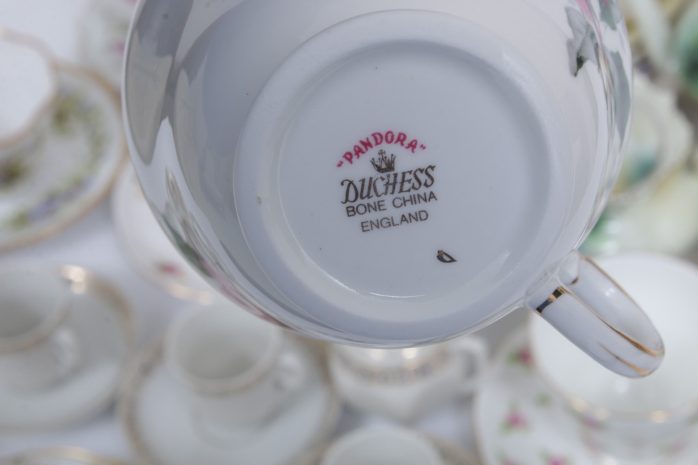 Lenox, Haviland and Other Porcelain Teacups, Serveware and Table Accessories