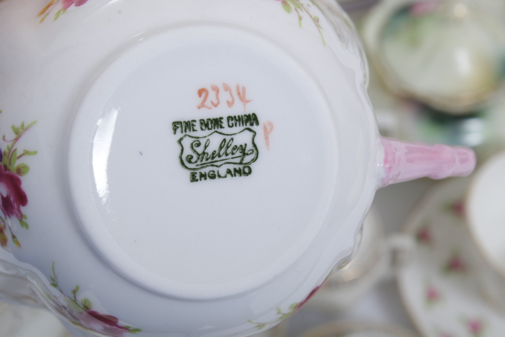 Lenox, Haviland and Other Porcelain Teacups, Serveware and Table Accessories