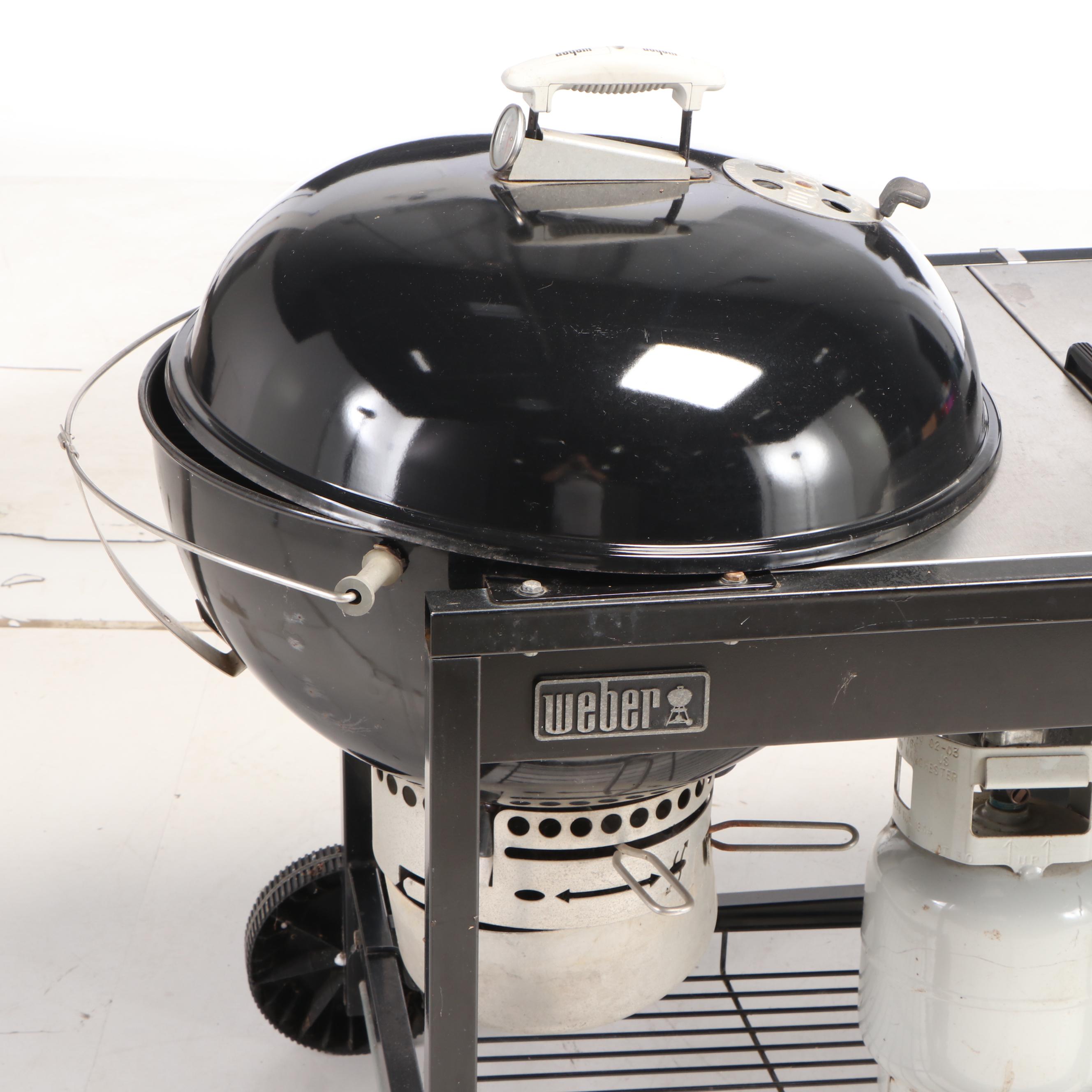Weber Charcoal Grill with Propane Starter