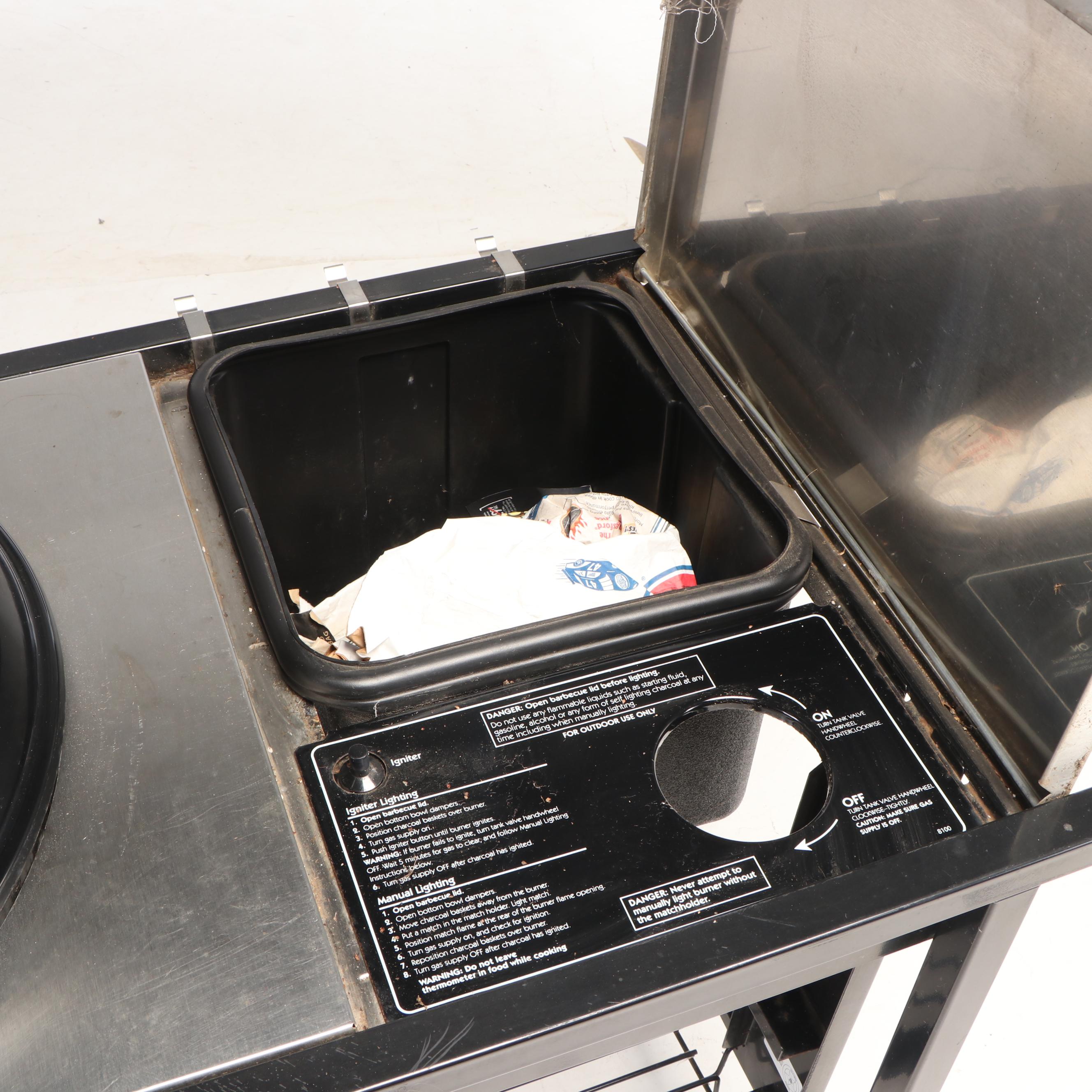 Weber Charcoal Grill with Propane Starter