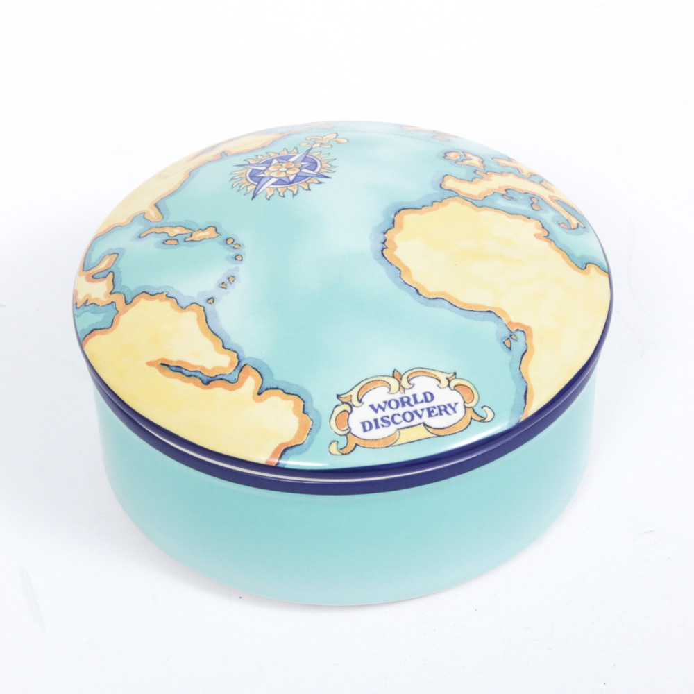 Tiffany & Co. for Tauck World Discovery Porcelain Trinket Box