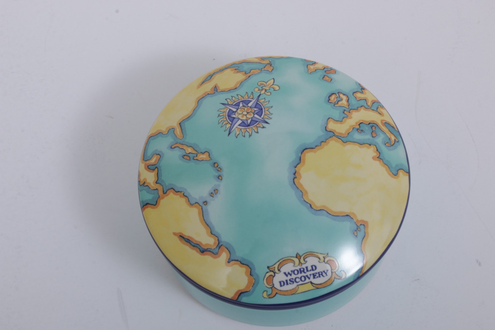 Tiffany & Co. for Tauck World Discovery Porcelain Trinket Box