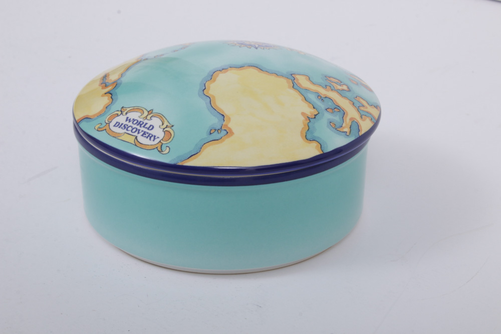 Tiffany & Co. for Tauck World Discovery Porcelain Trinket Box