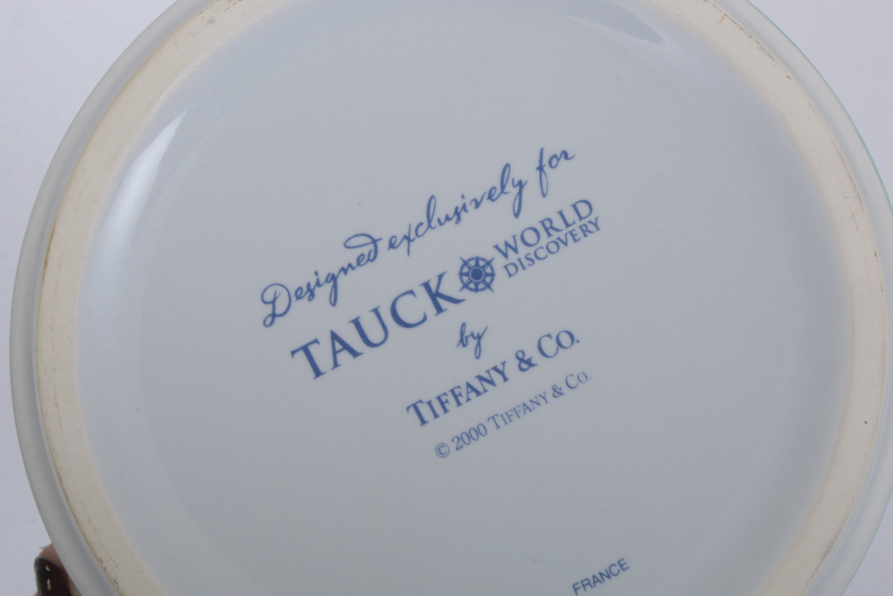 Tiffany & Co. for Tauck World Discovery Porcelain Trinket Box