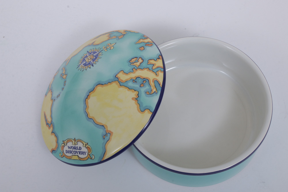 Tiffany & Co. for Tauck World Discovery Porcelain Trinket Box