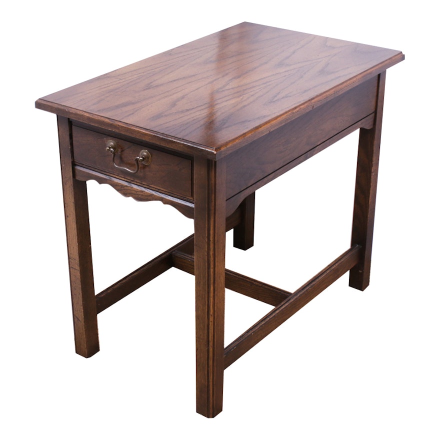 Mersman Harwood End Table, Mid to Late 20th Century