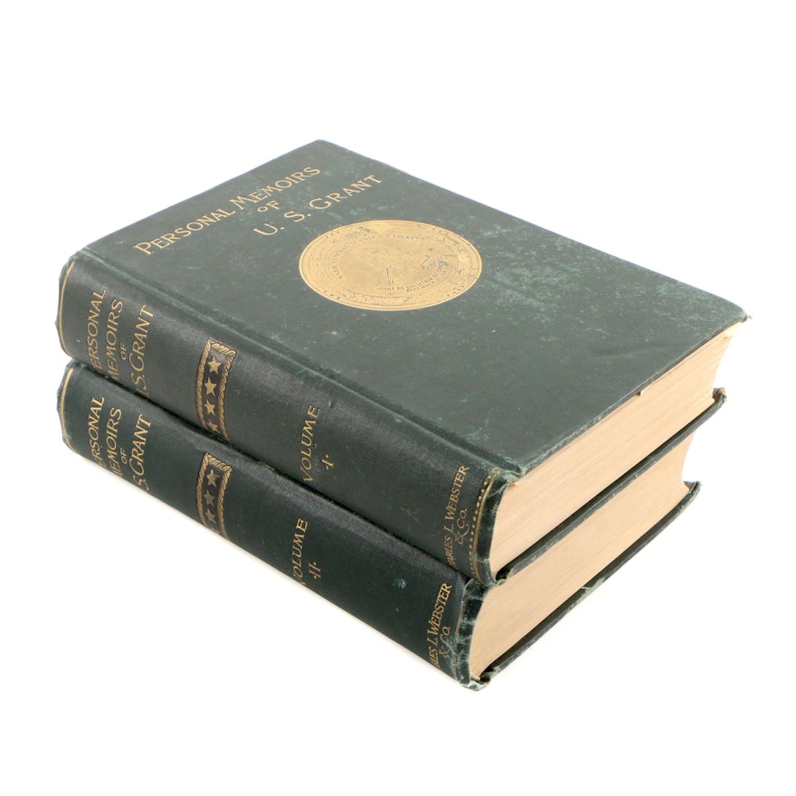 1885-86 First Edition "Personal Memoirs of U. S. Grant" in Two Volumes