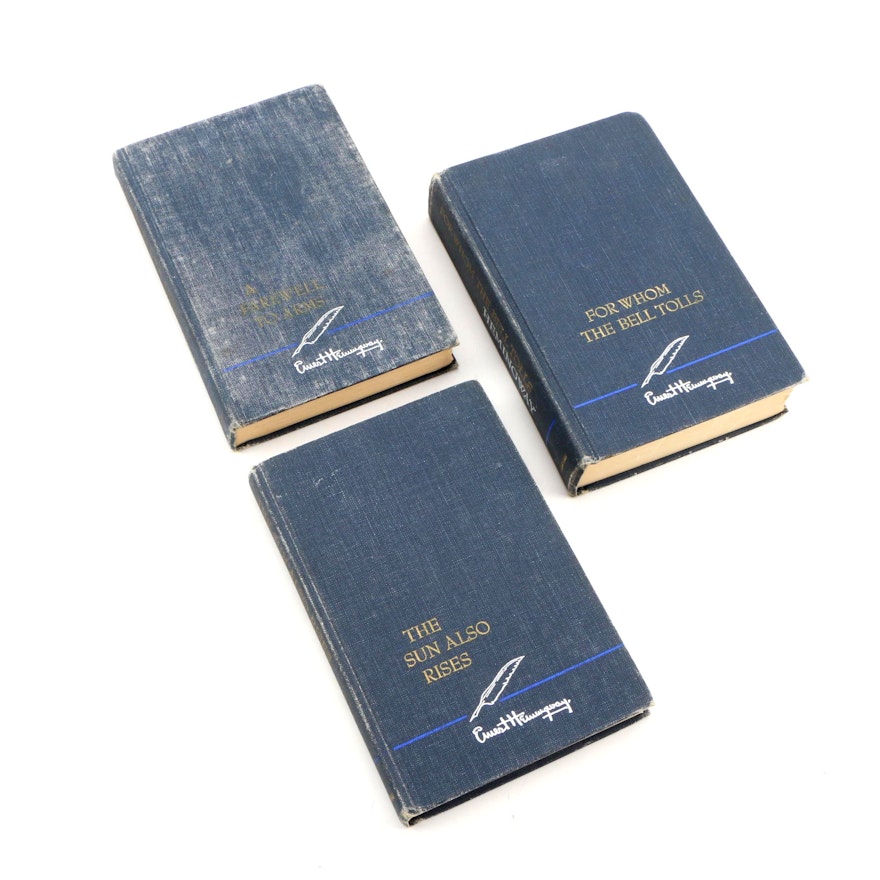 Ernest Hemingway Book Collection, Three Volumes