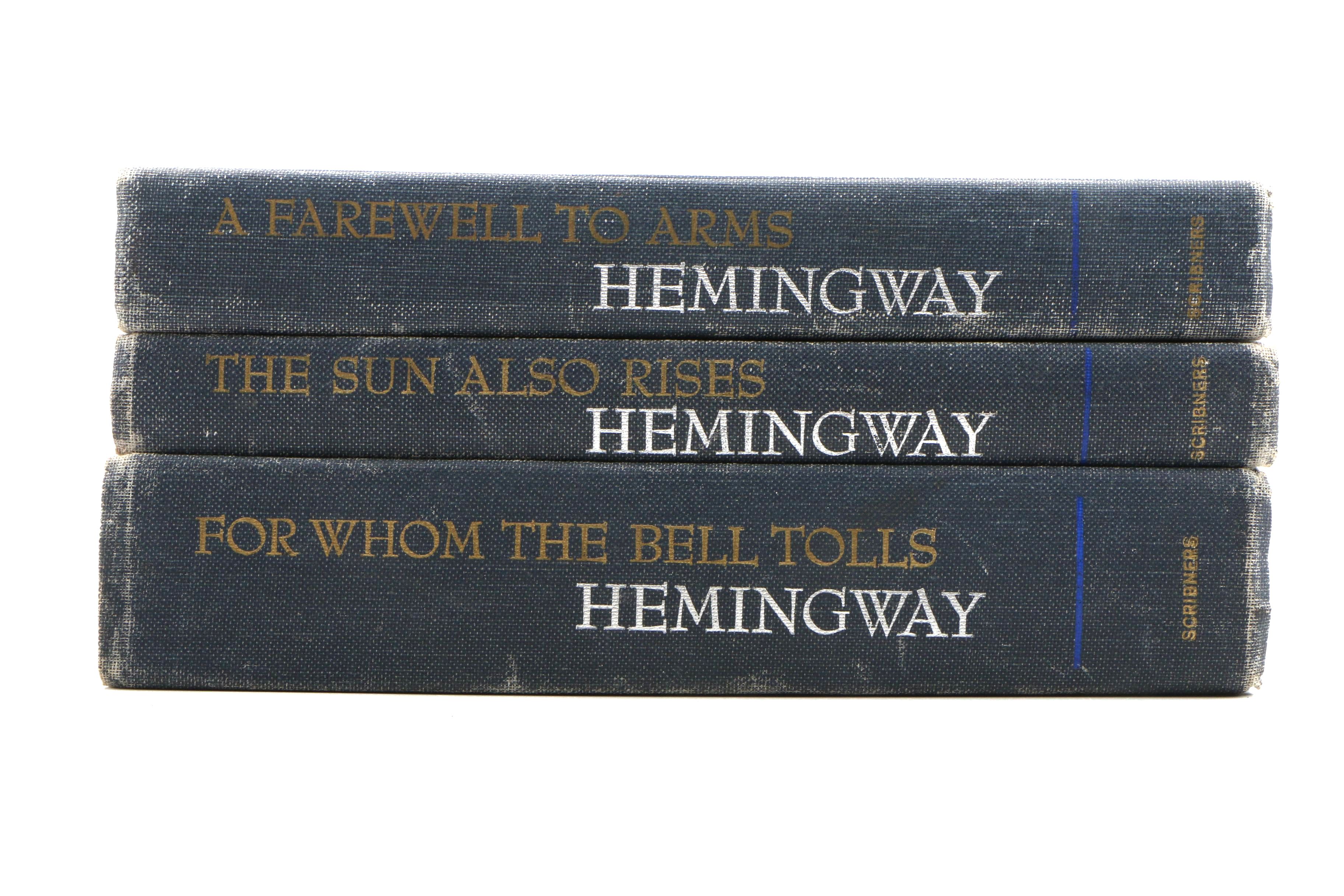 Ernest Hemingway Book Collection, Three Volumes