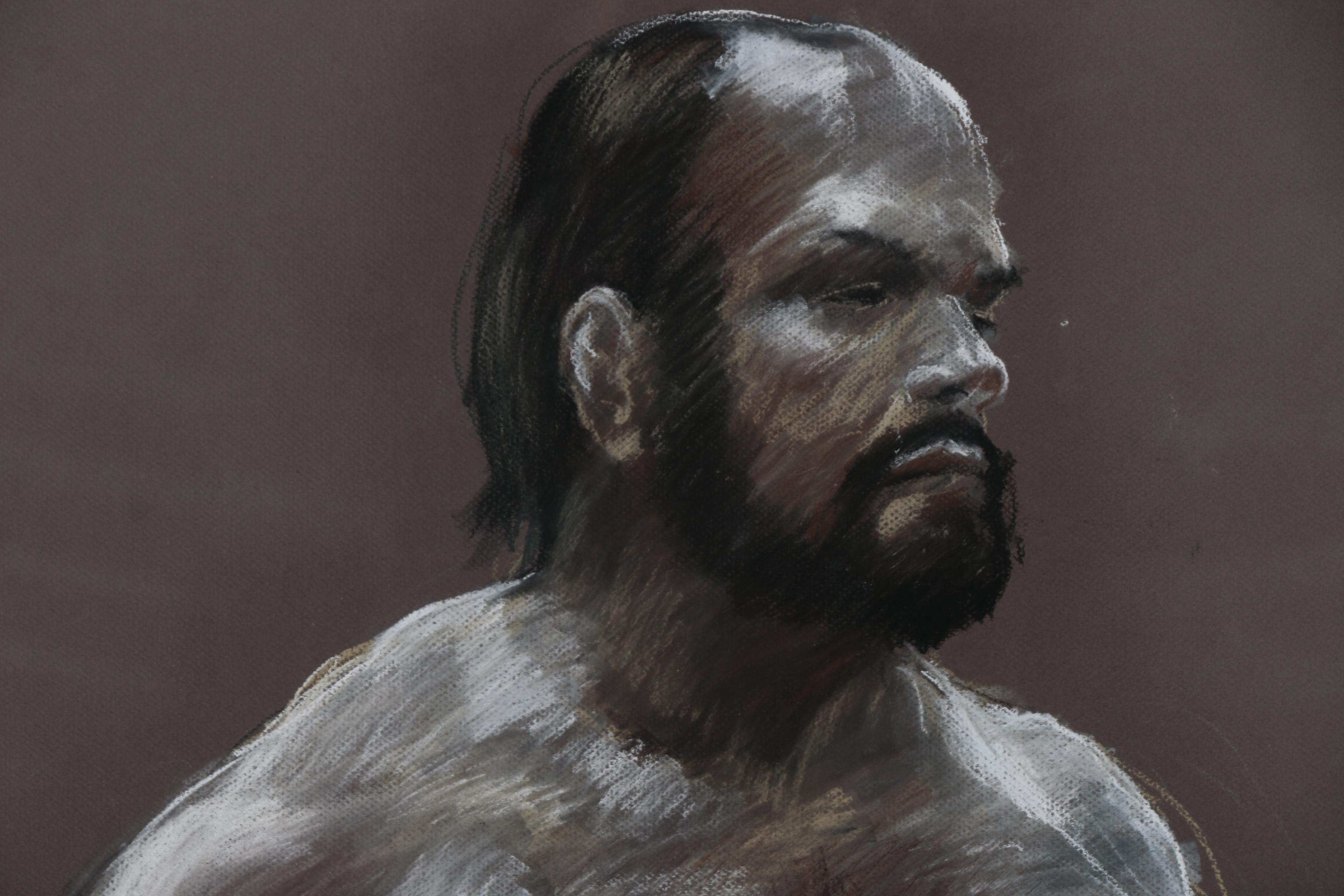 Lynn Boggess Charcoal and Pastel Figure Study