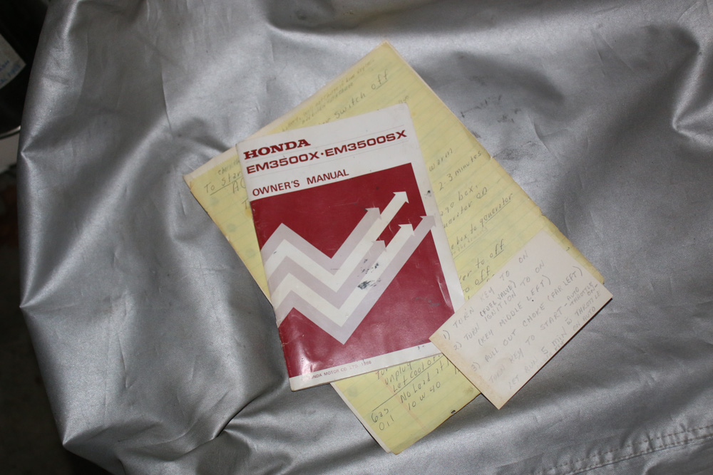 Honda EM3500X Generator