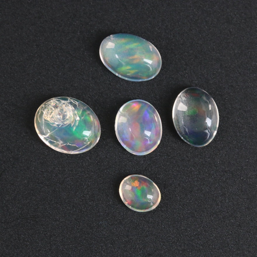 Loose 3.84 CTW Opal Gemstones