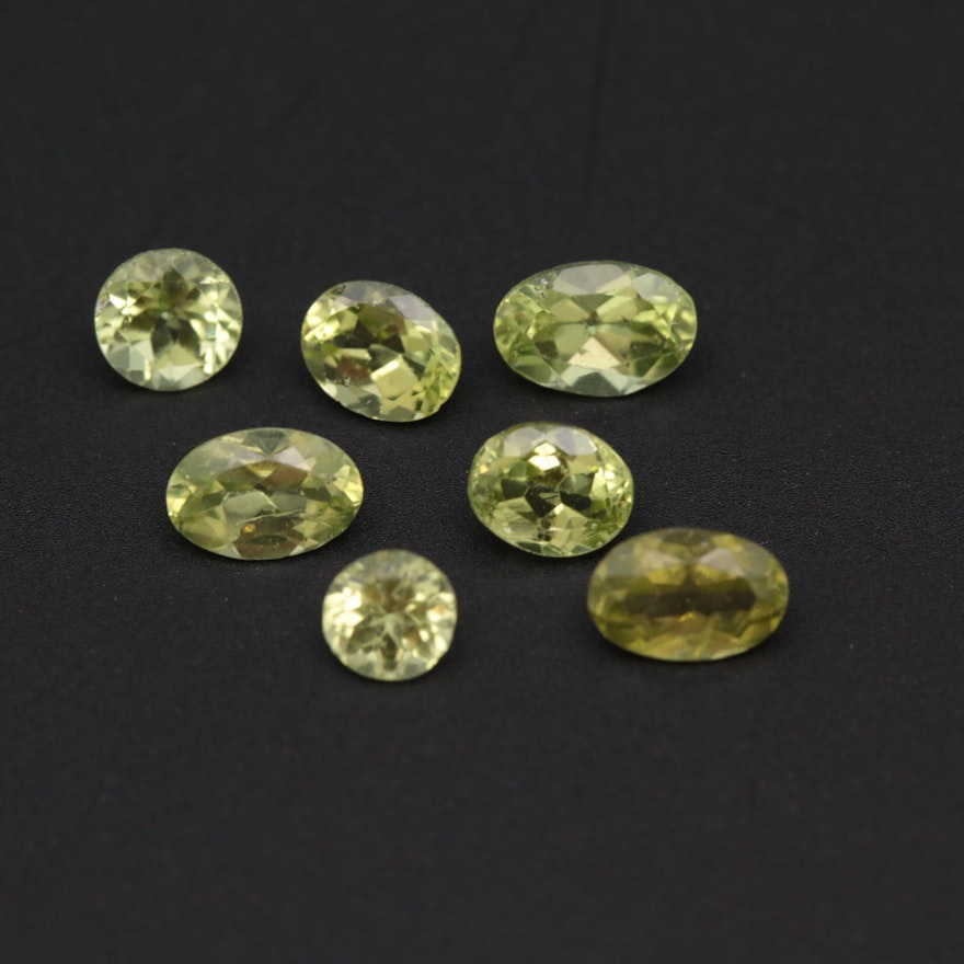 Loose 3.00 CTW Peridot Gemstones