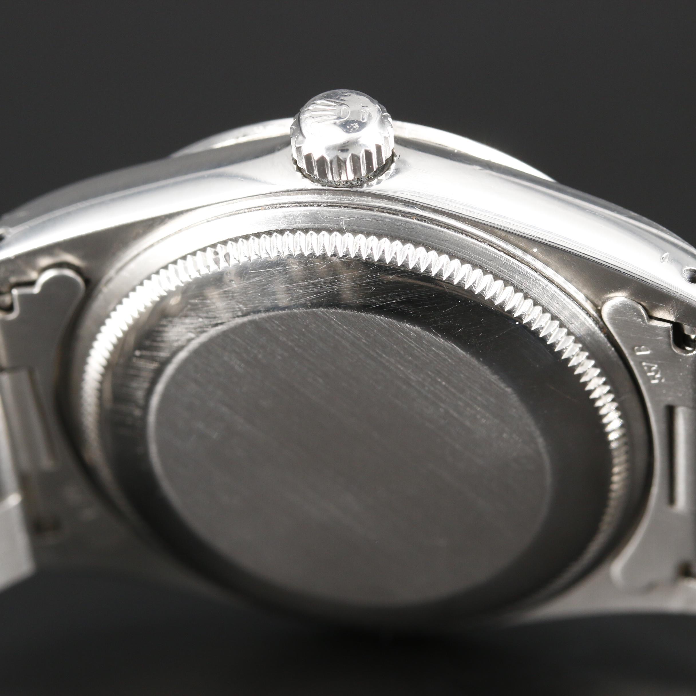 Rolex Air-King Stainless Steel and Diamond Watch, 1991