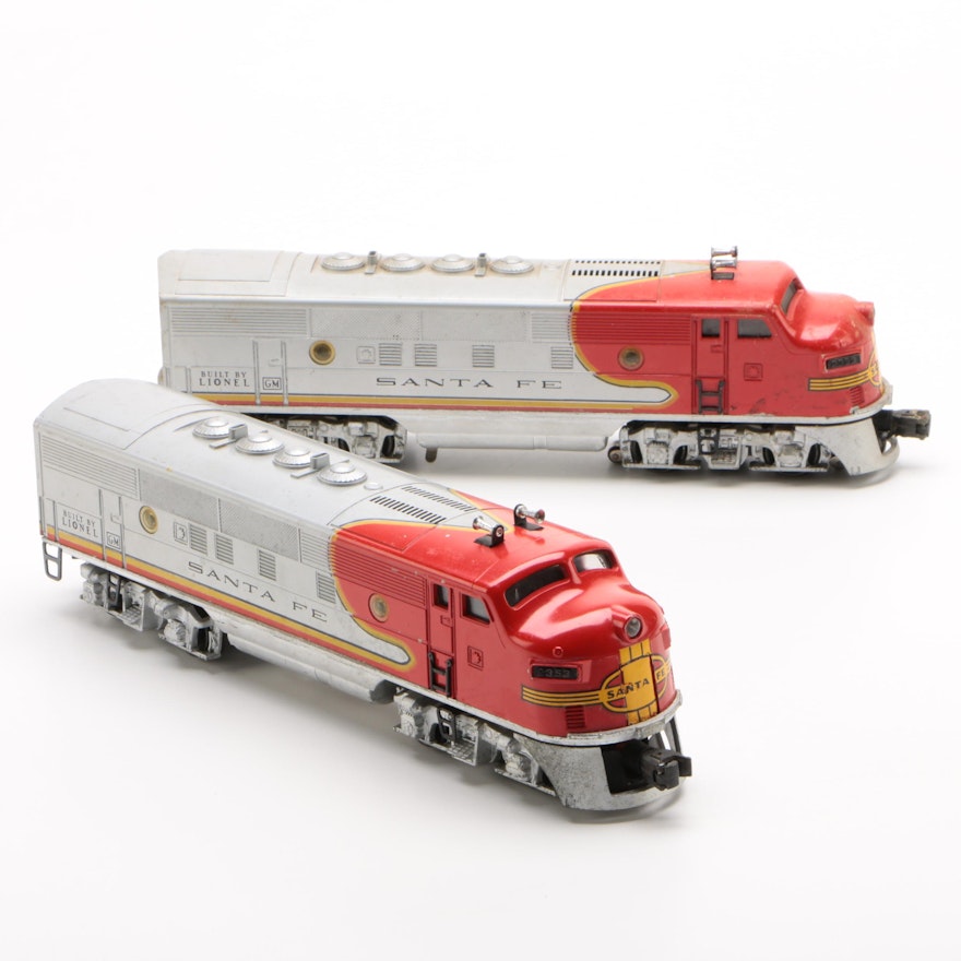 Lionel Santa Fe 2333-20 Diesel Locomotive Engines