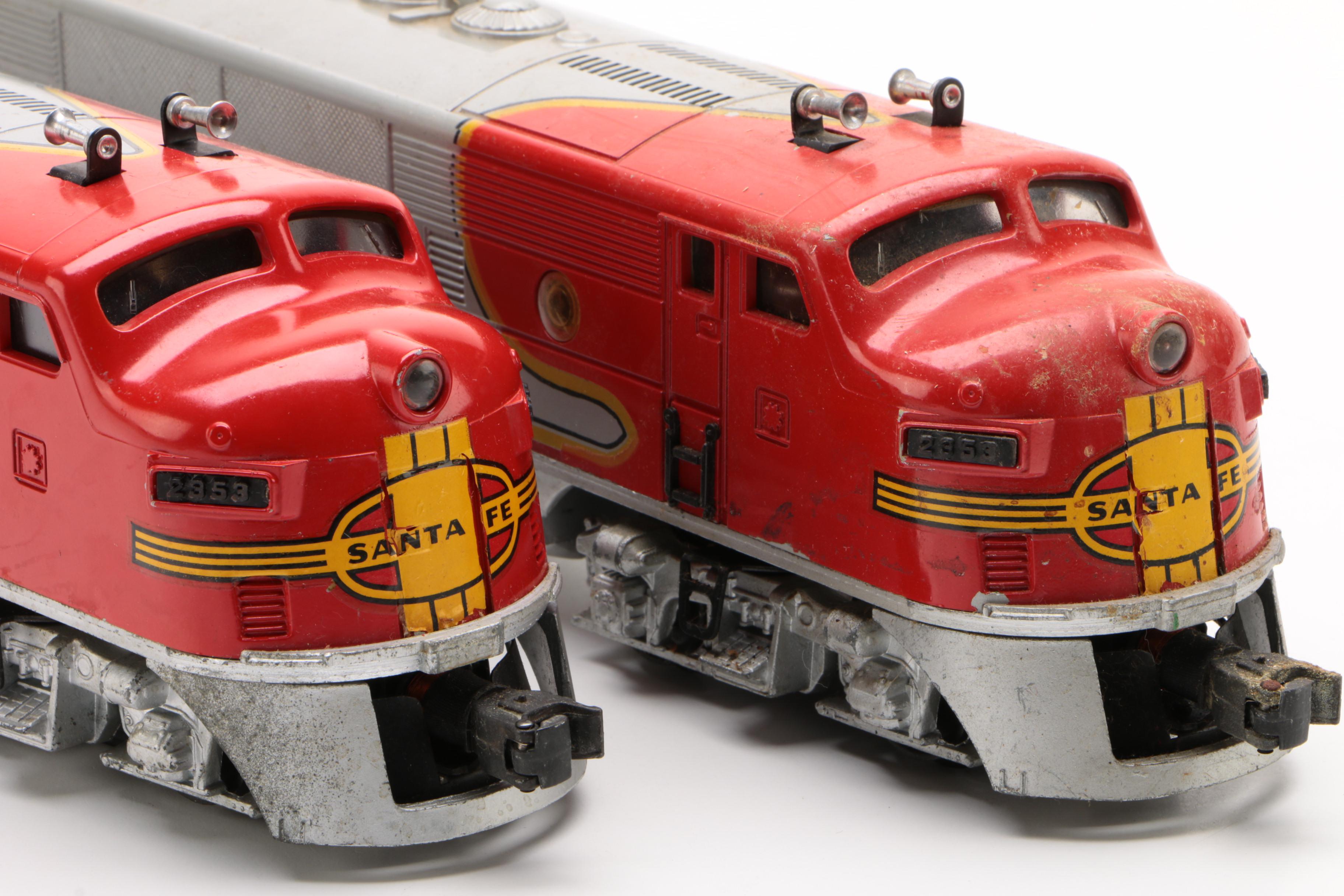 Lionel Santa Fe 2333-20 Diesel Locomotive Engines