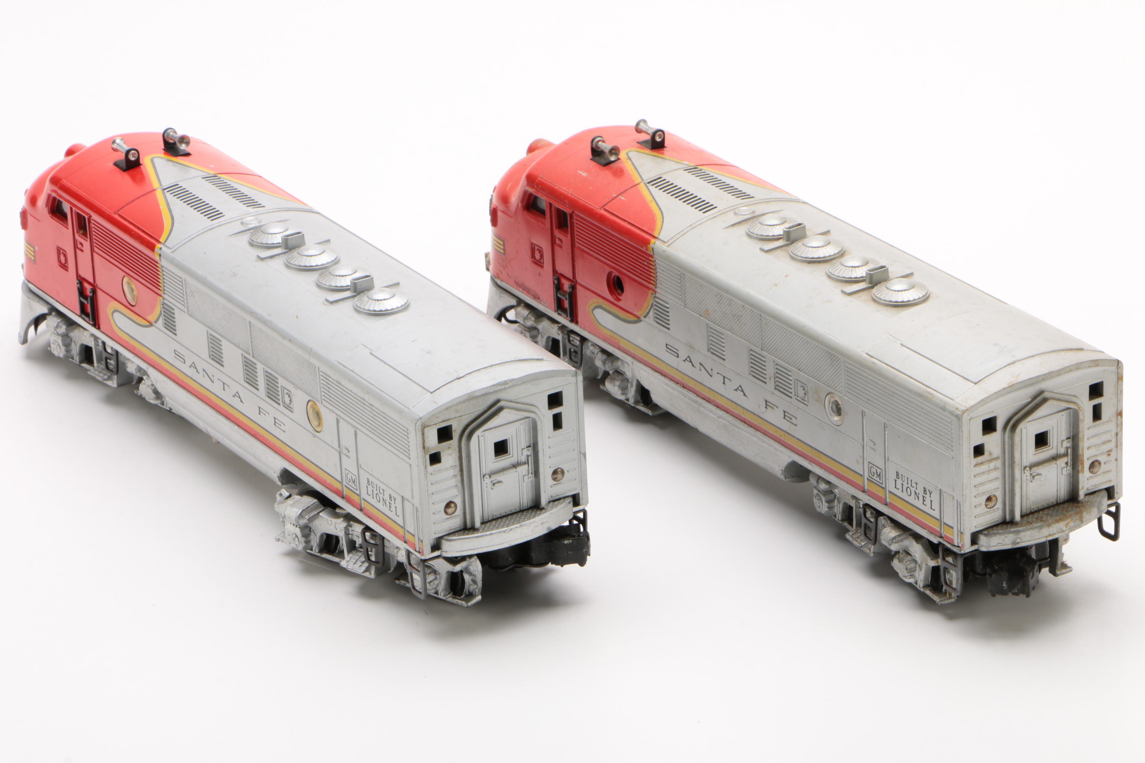 Lionel Santa Fe 2333-20 Diesel Locomotive Engines