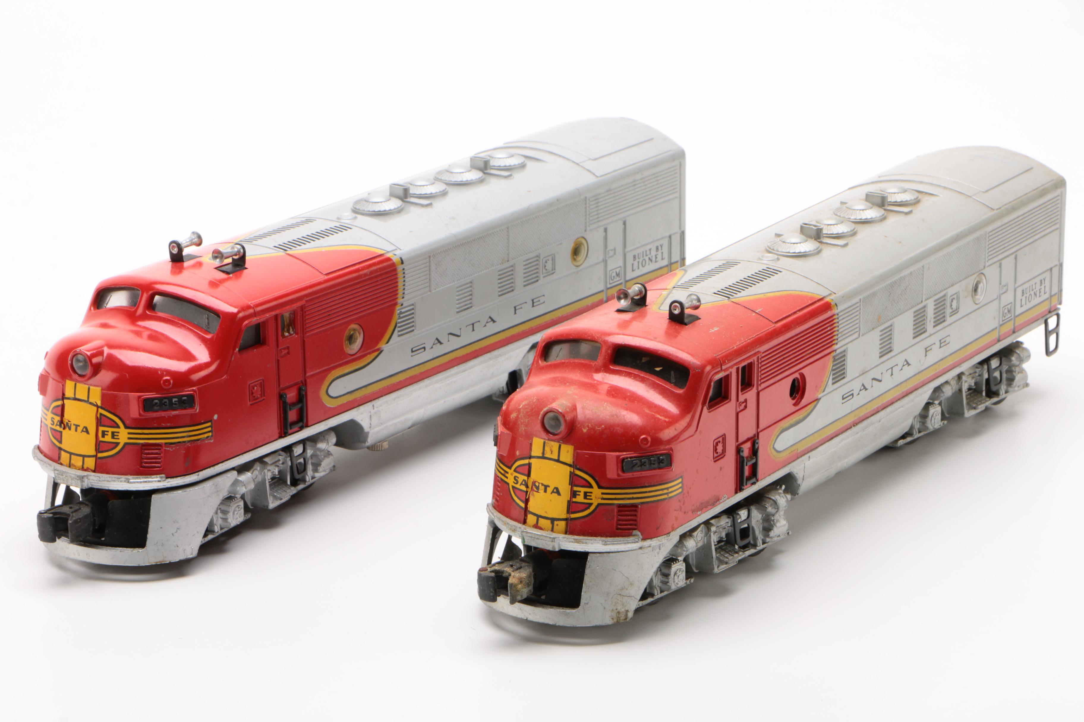 Lionel Santa Fe 2333-20 Diesel Locomotive Engines