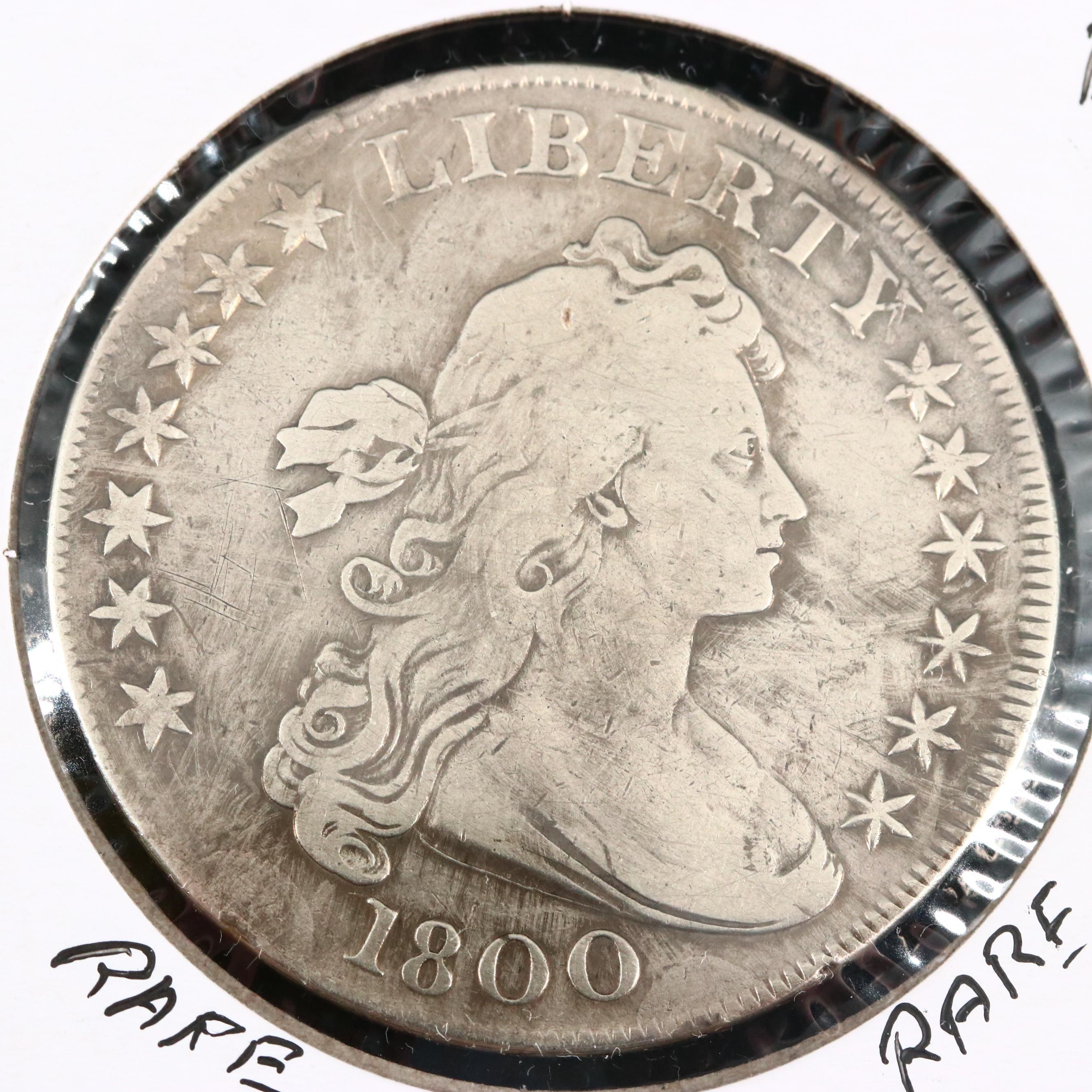 1800 Draped Bust Silver Dollar