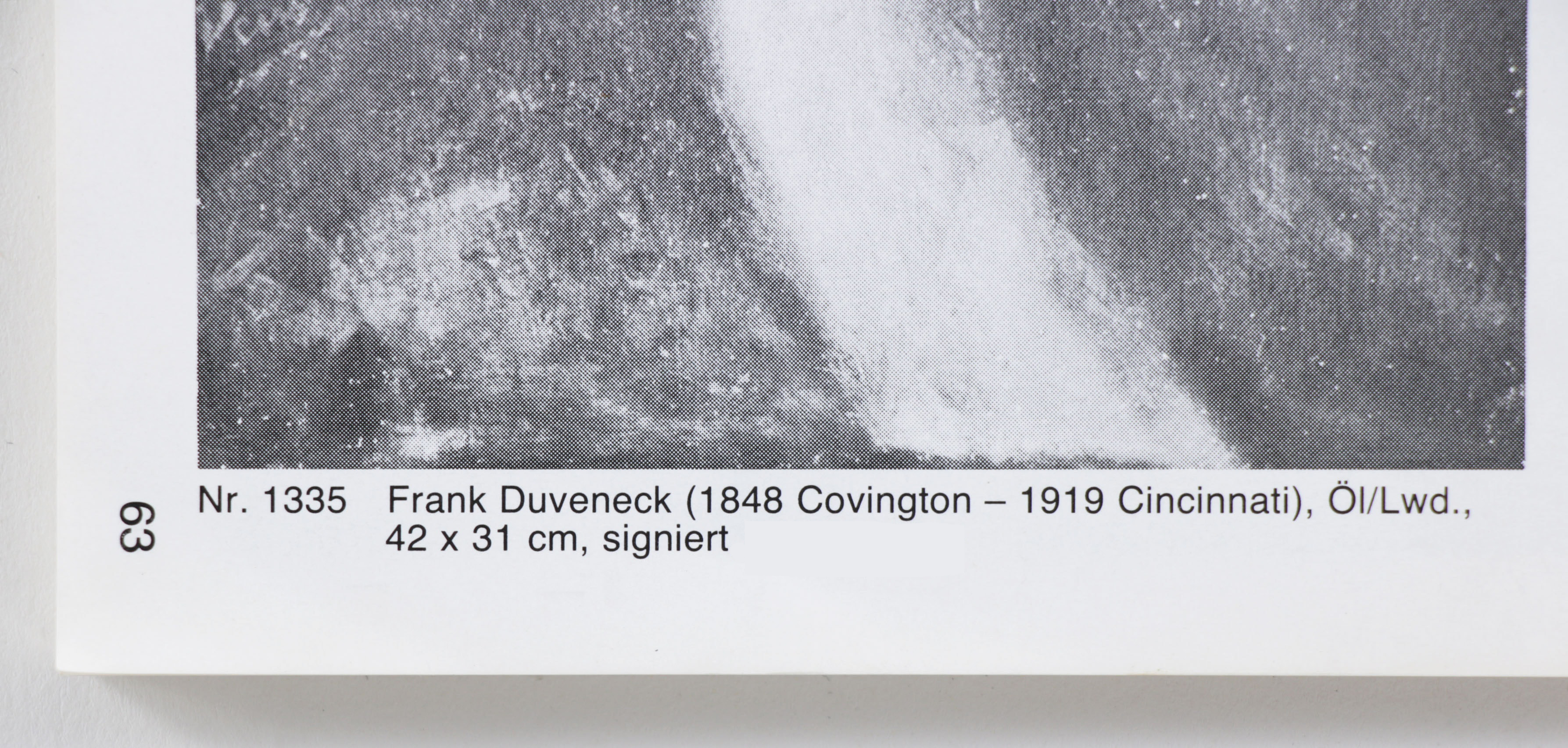 Exceptional Frank Duveneck Oil Portrait of a Young Woman, Circa 1905