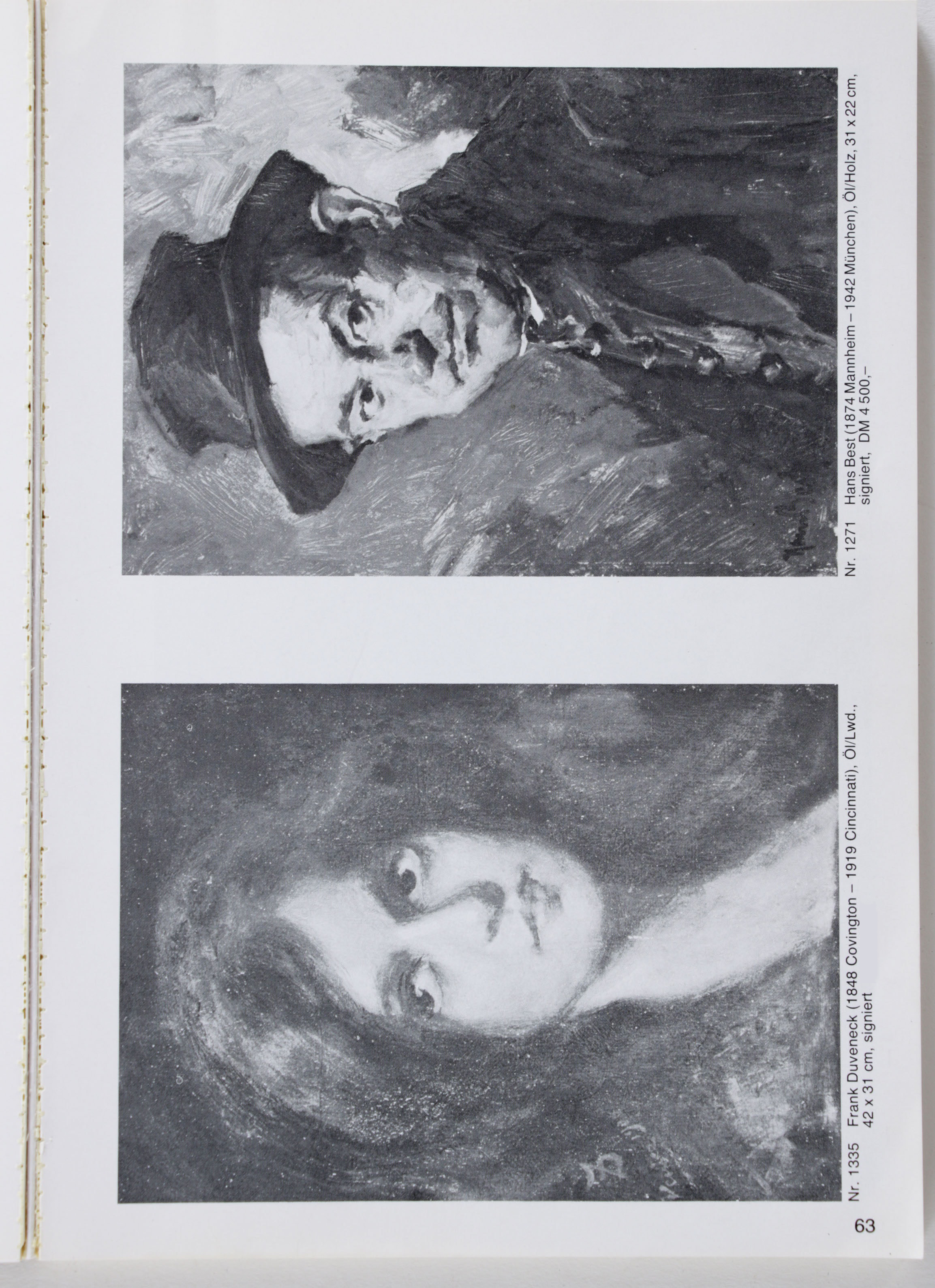 Exceptional Frank Duveneck Oil Portrait of a Young Woman, Circa 1905