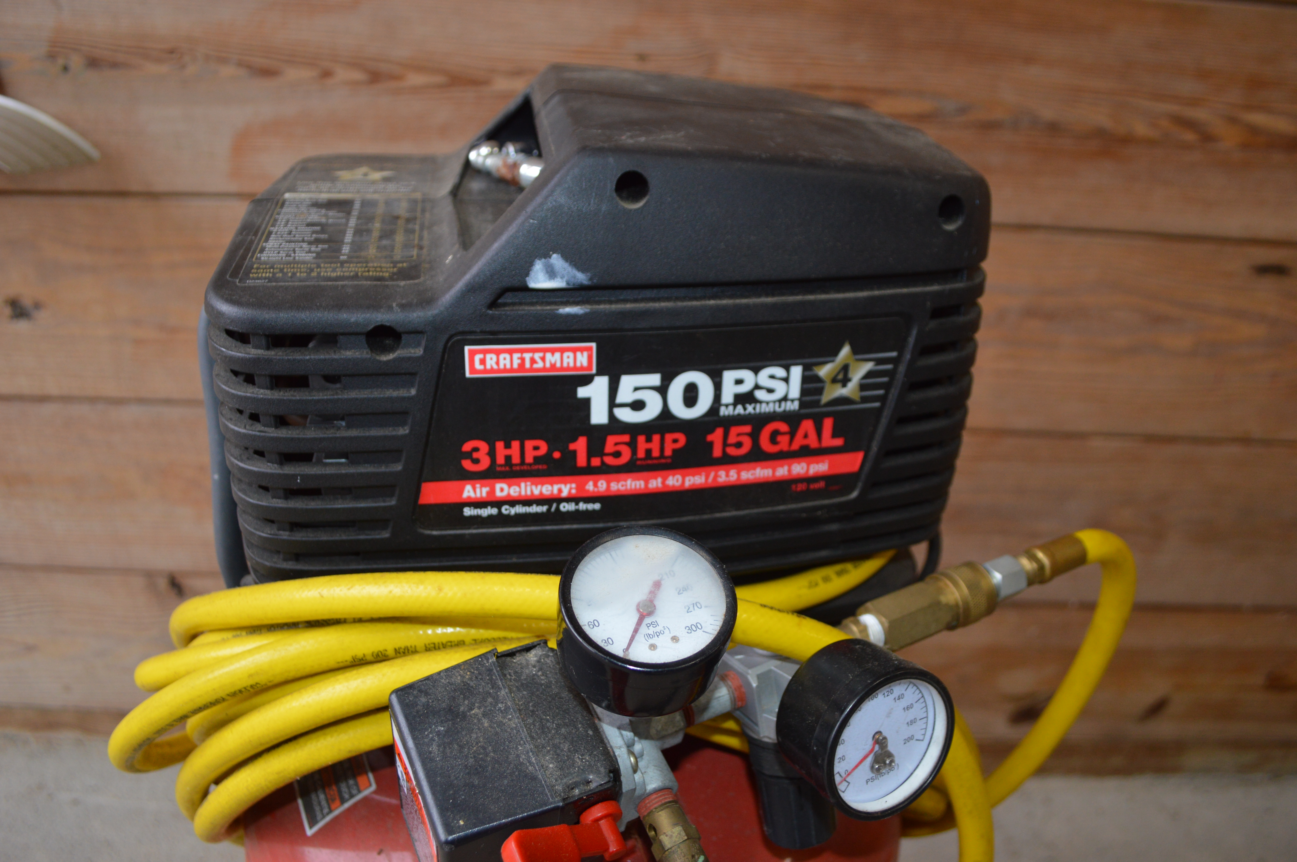 Sears Craftsman 15 Gallon Air Compressor