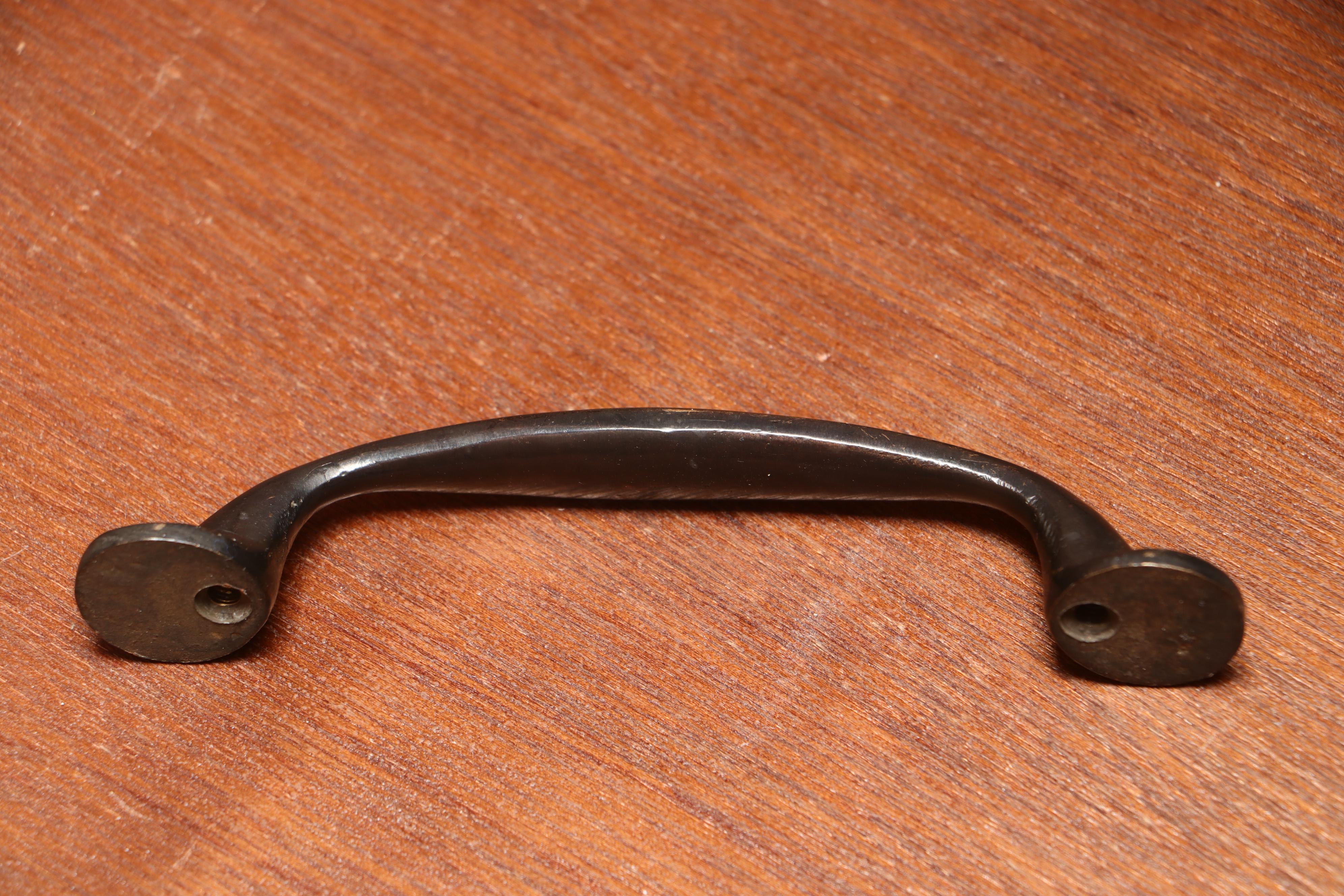 Arhaus Four Drawer Oak File Cabinet, 21st Century