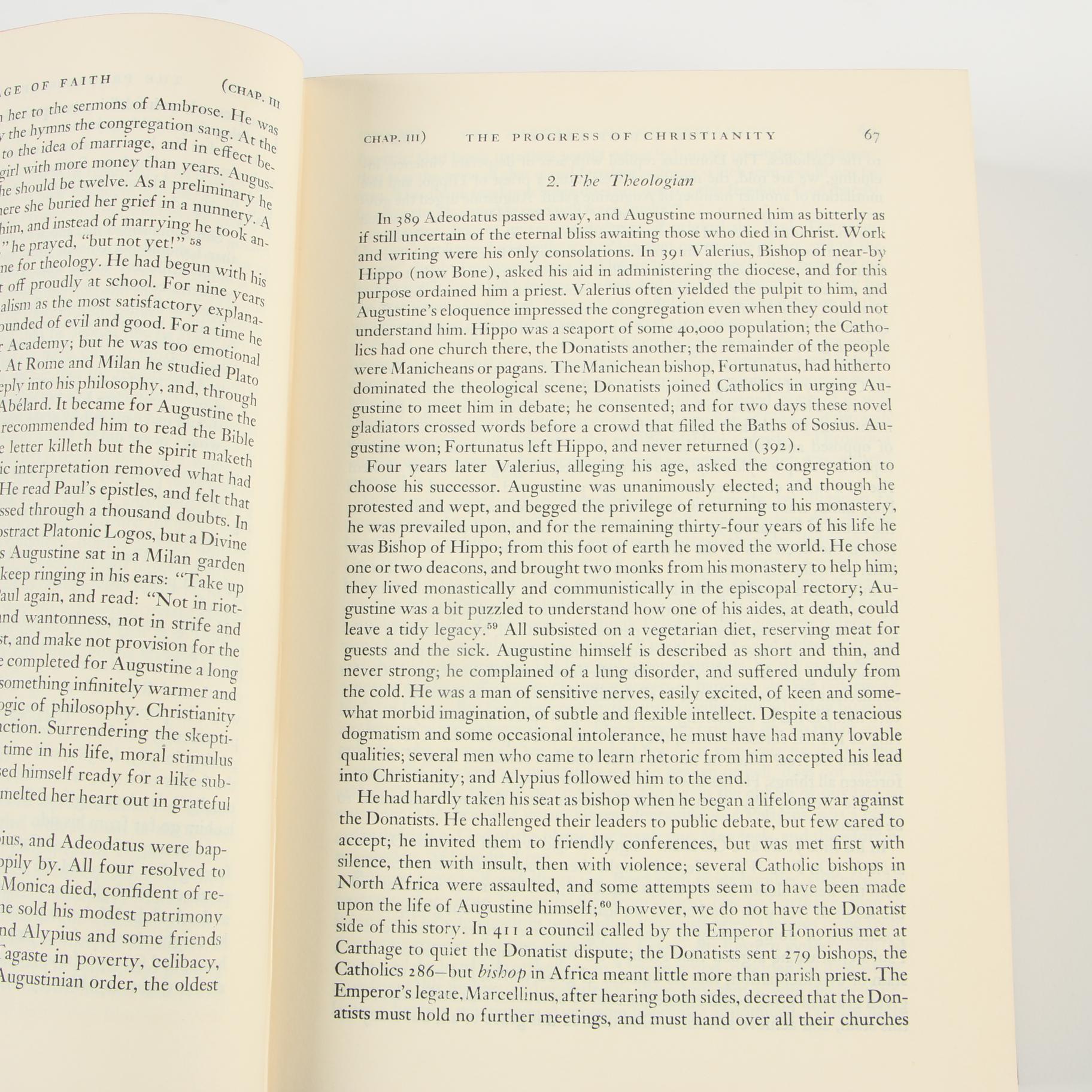 "The Story of Civilization" by Will Durant, Partial Set including First Editions