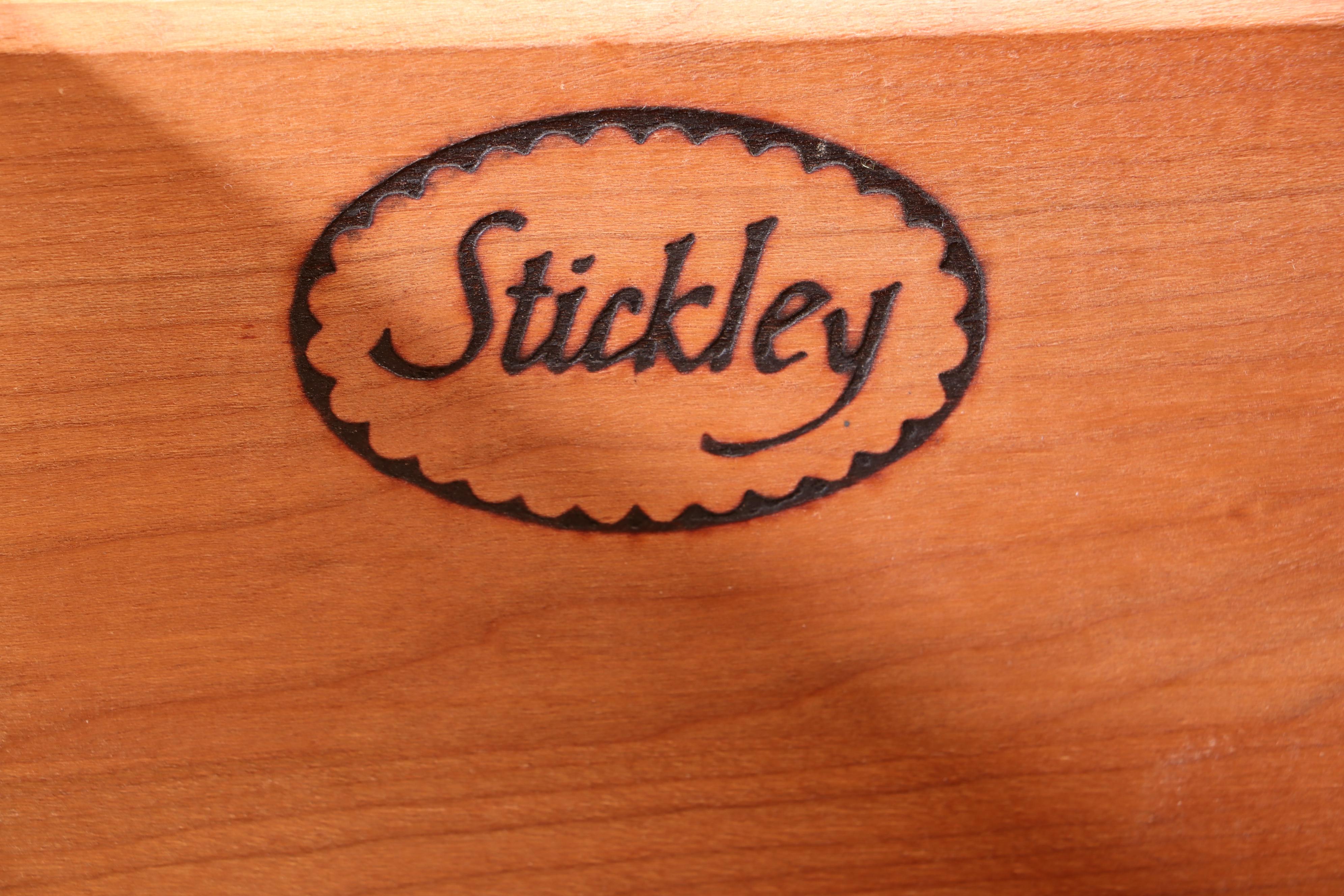 Stickley, Arts and Crafts Style Cherry and Walnut "Metropolitan" Lingerie Chest