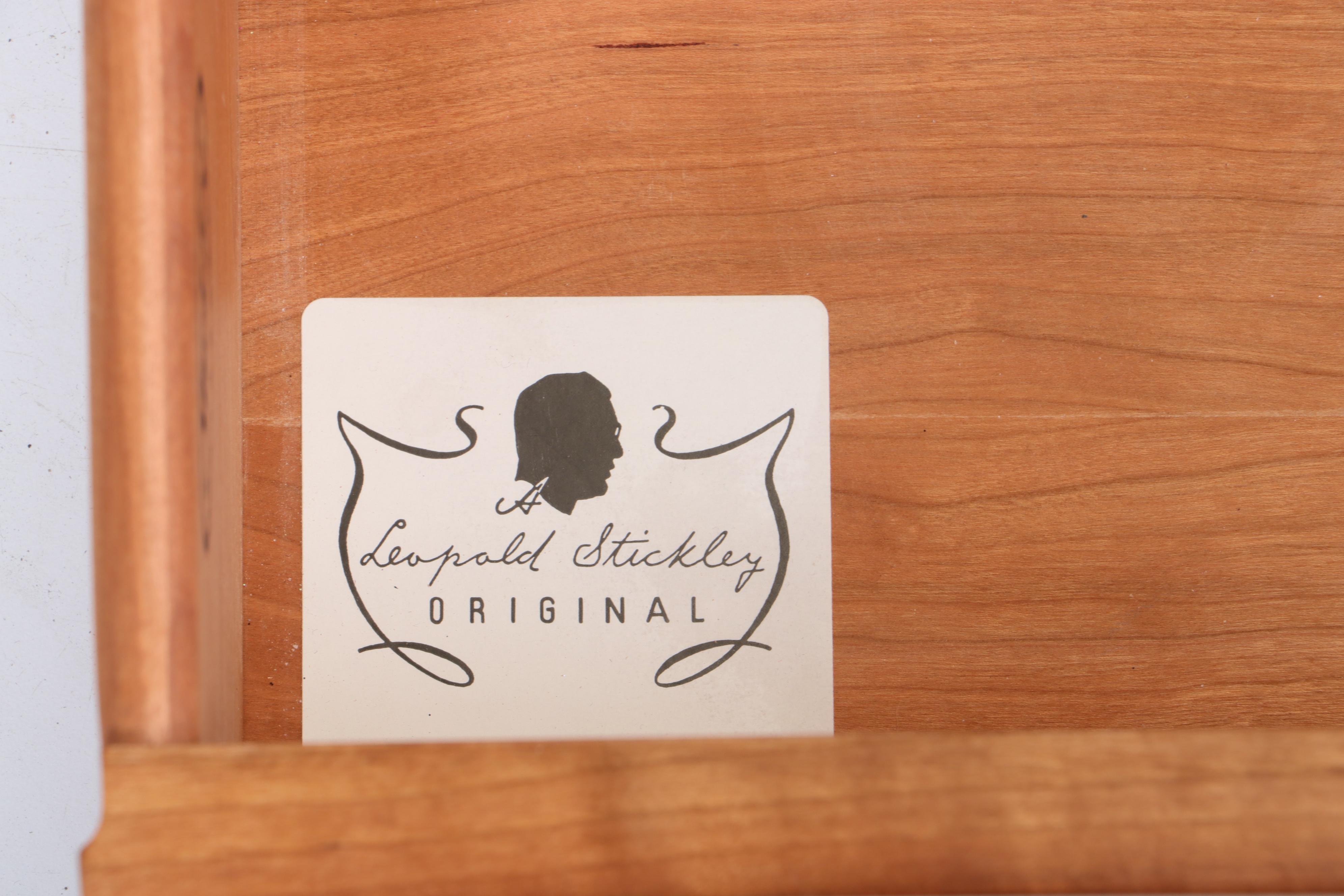 Stickley, Arts and Crafts Style Cherry and Walnut "Metropolitan" Lingerie Chest