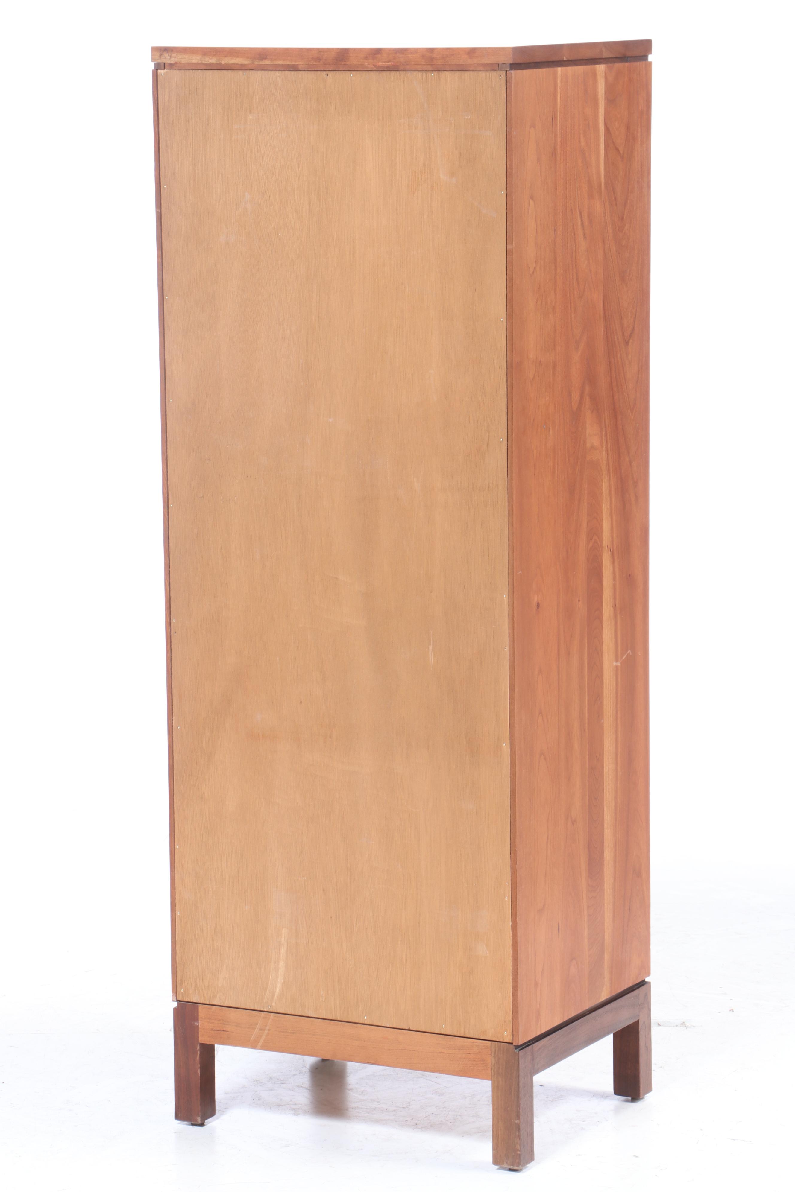 Stickley, Arts and Crafts Style Cherry and Walnut "Metropolitan" Lingerie Chest